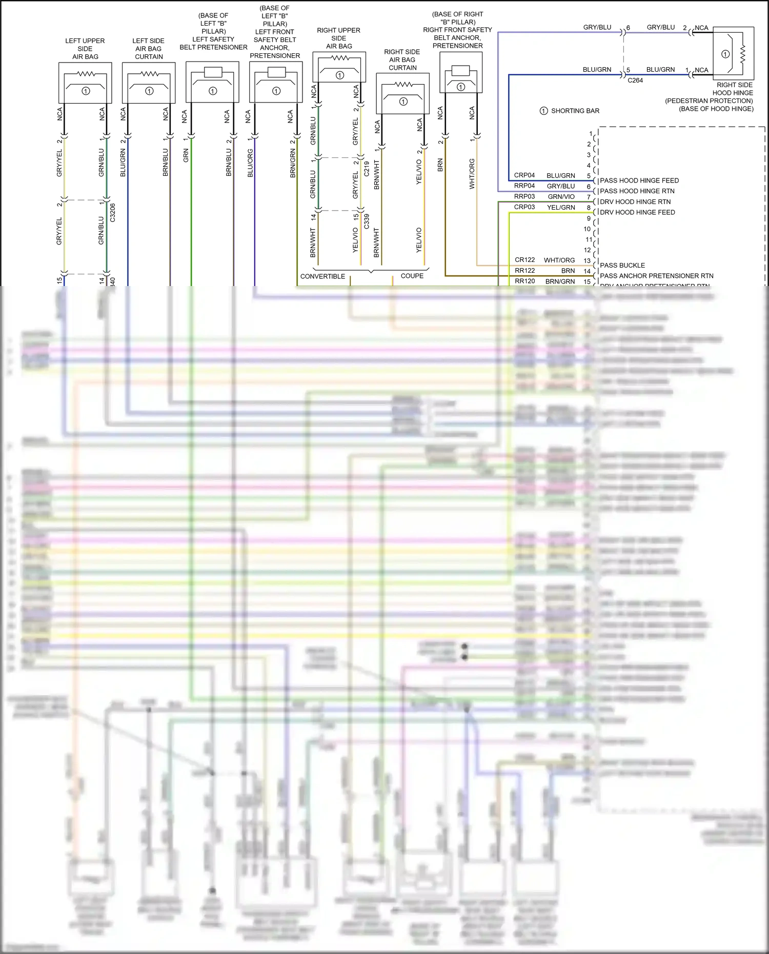 Wiring diagram bts vref for Ford Mustang VII (2022-2024) (2 of 2)