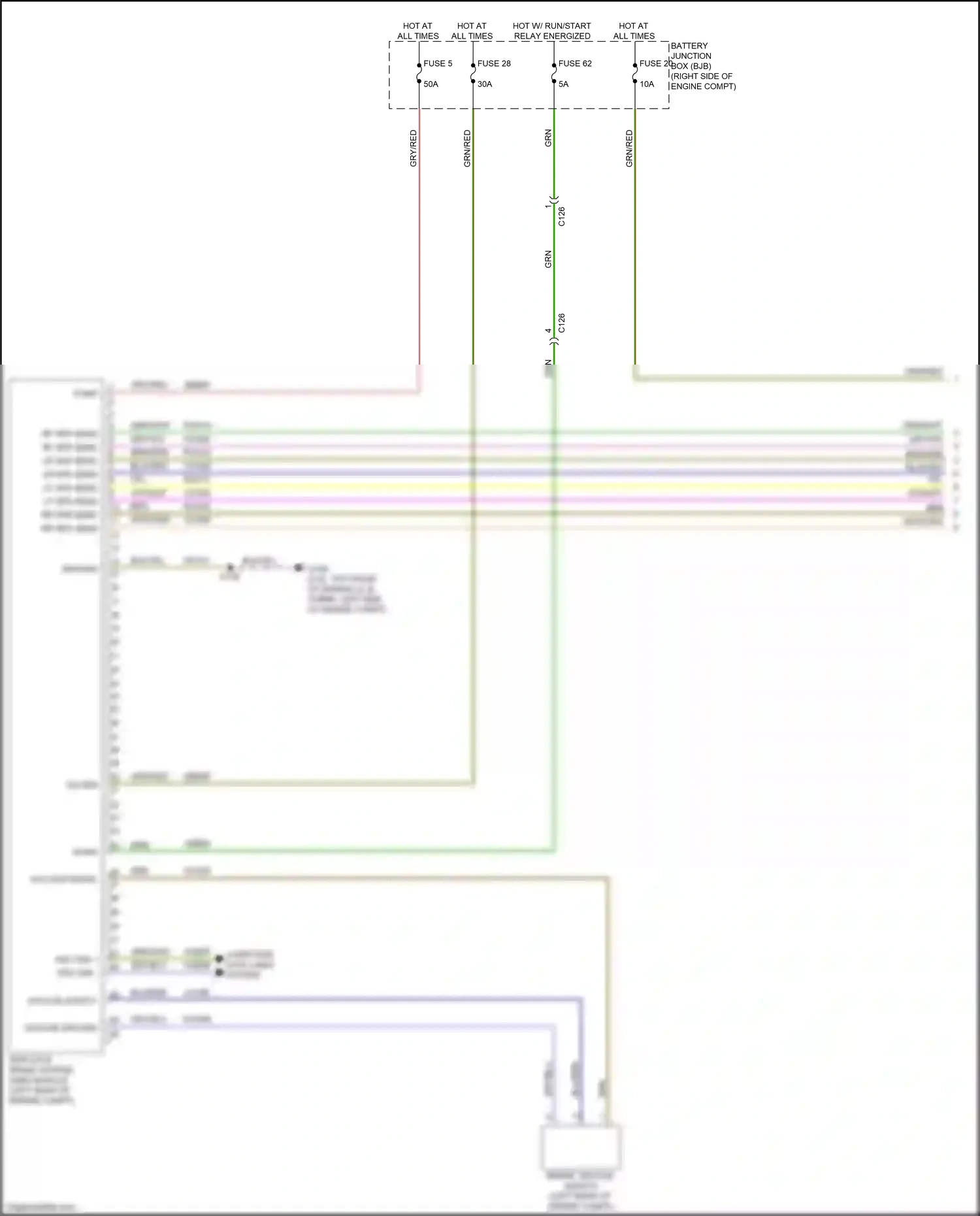 Wiring diagram computer data lines system for Ford Mustang VII (2022-2024) (11 of 93)
