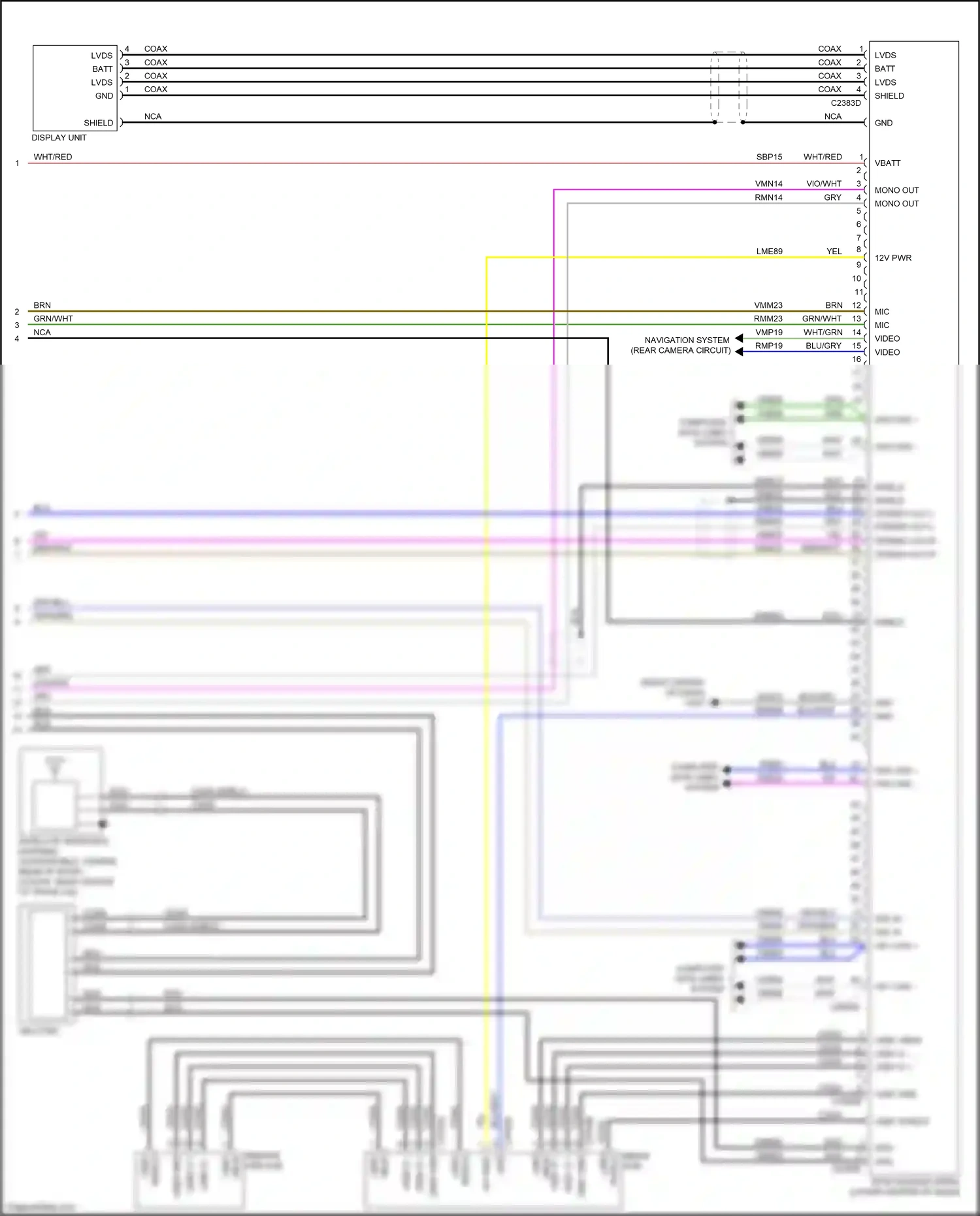 Wiring diagram computer data lines system for Ford Mustang VII (2022-2024) (71 of 93)