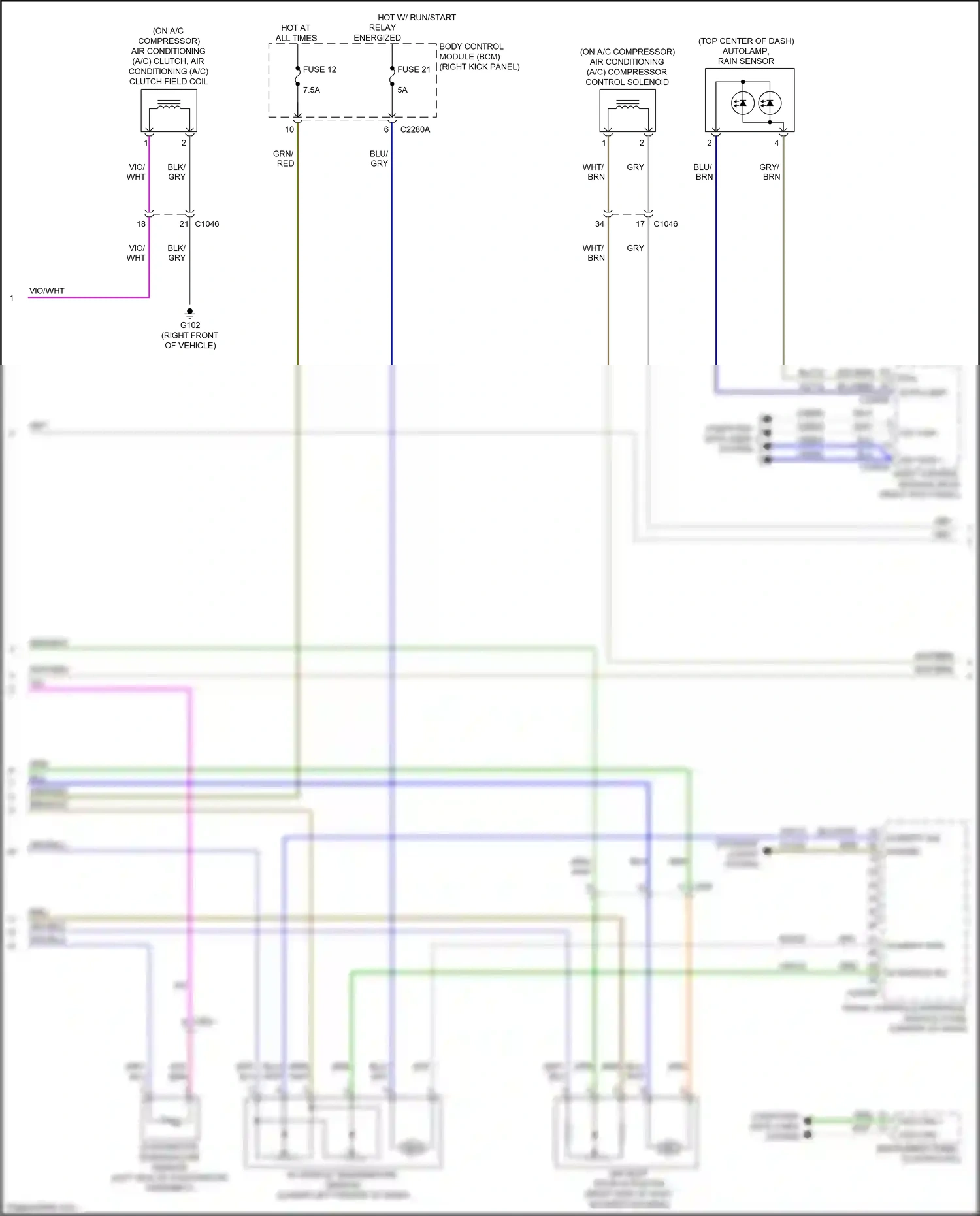 Wiring diagram computer data lines system for Ford Mustang VII (2022-2024) (27 of 93)