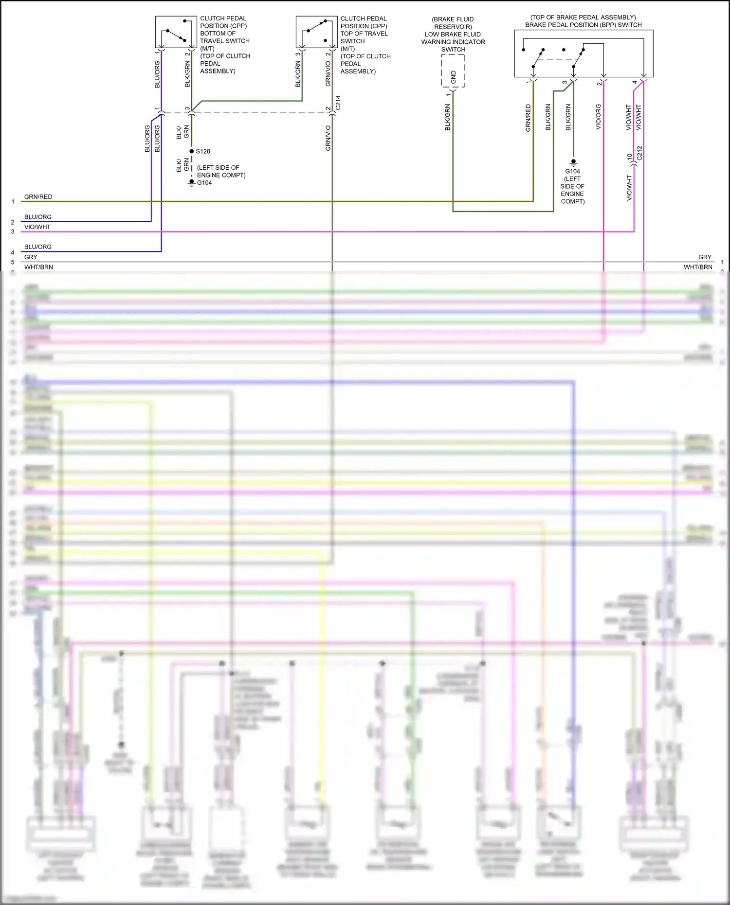 Wiring diagram generator current sensor for Ford Mustang VII (2022-2024) (3 of 3)