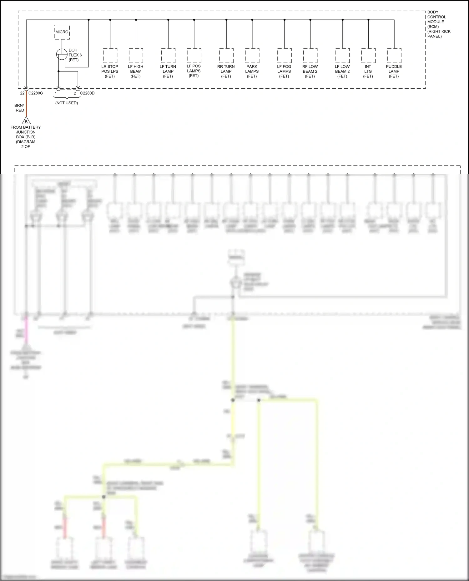 Wiring diagram micro - for Ford Mustang VII (2022-2024) (38 of 57)