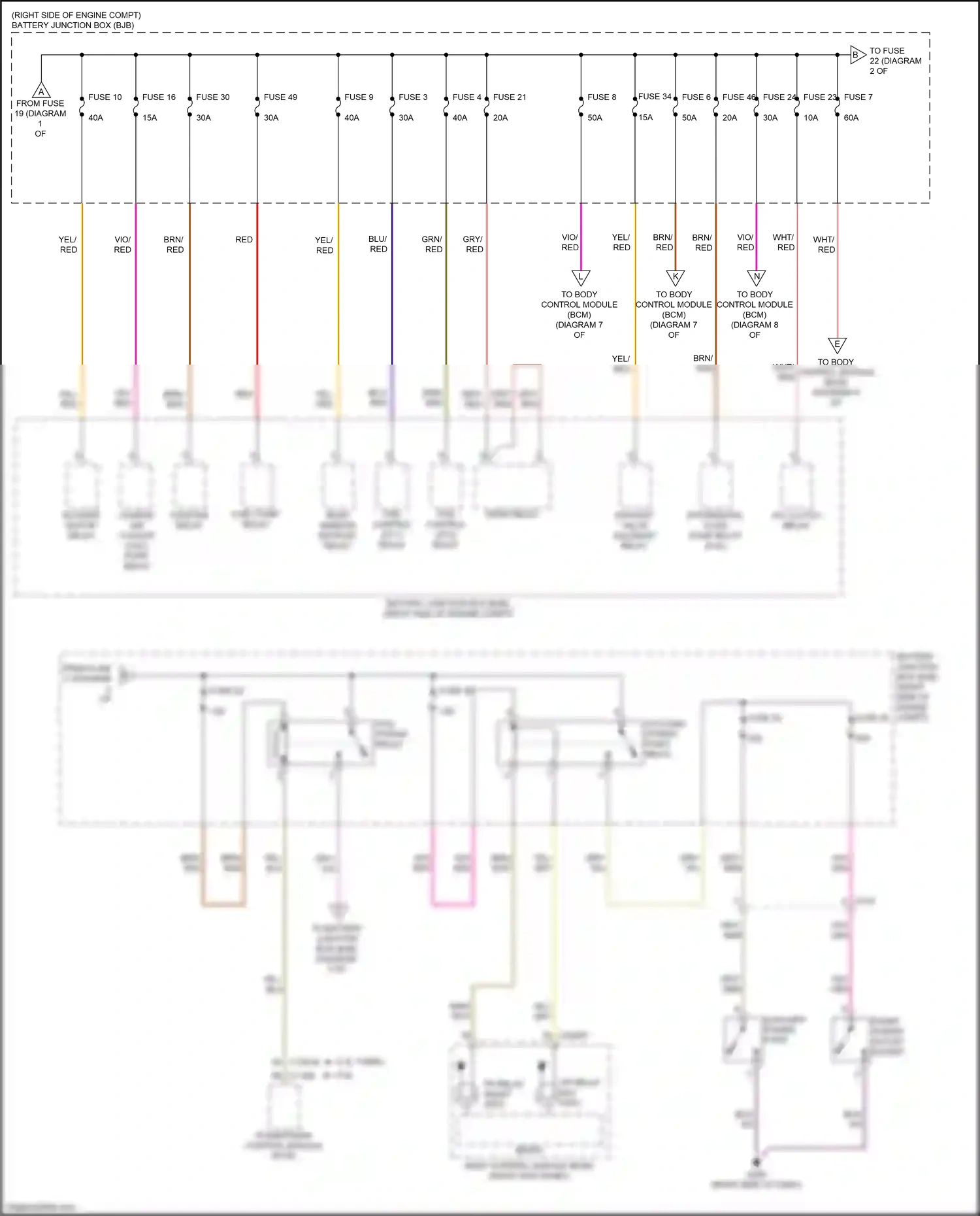 Wiring diagram micro - for Ford Mustang VII (2022-2024) (35 of 57)