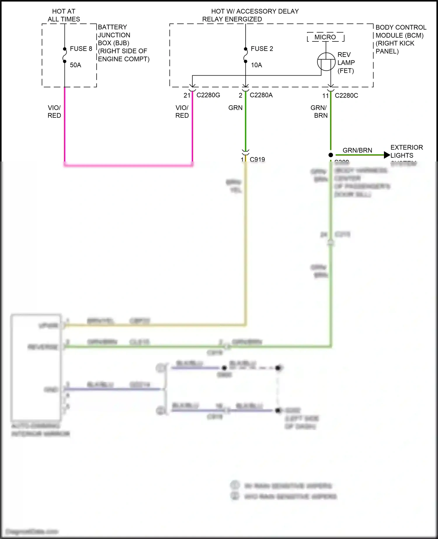 Wiring diagram micro - for Ford Mustang VII (2022-2024) (19 of 57)