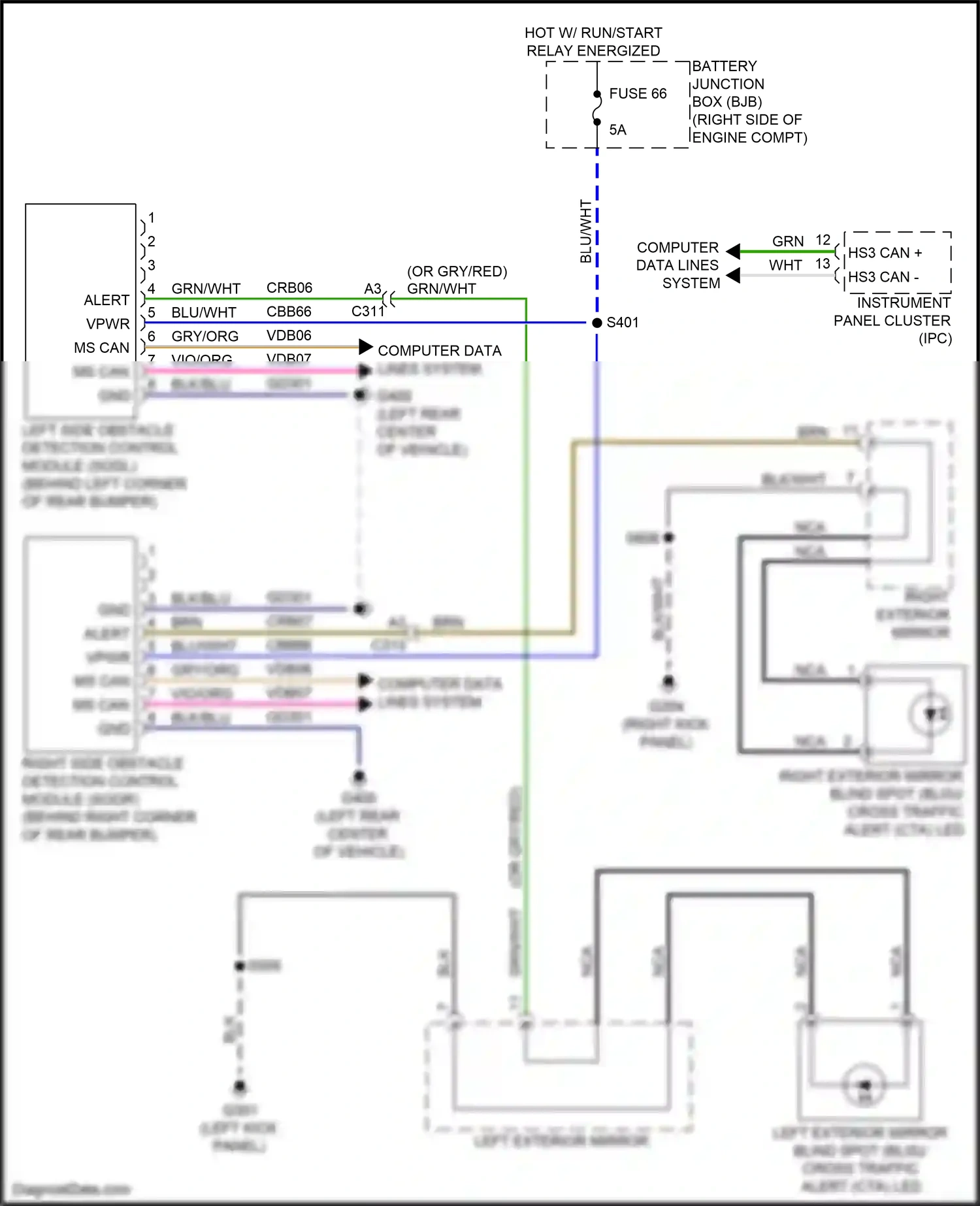 Wiring diagram ms can + for Ford Mustang VII (2022-2024) (12 of 34)