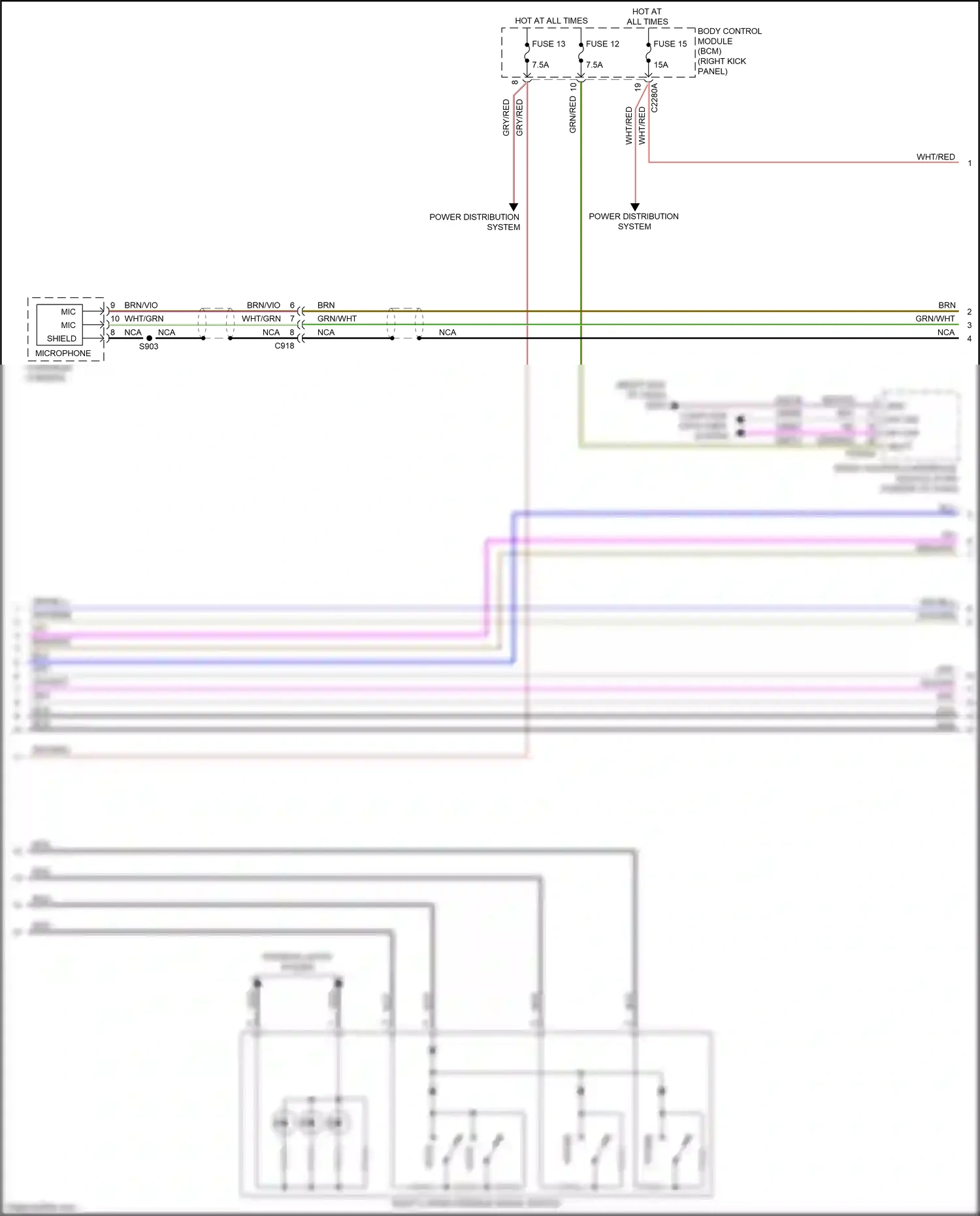 Wiring diagram ms can + for Ford Mustang VII (2022-2024) (19 of 34)