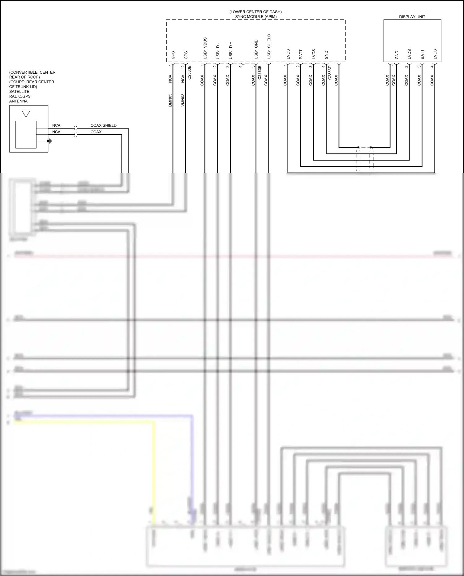 Wiring diagram nca for Ford Mustang VII (2022-2024) (18 of 63)
