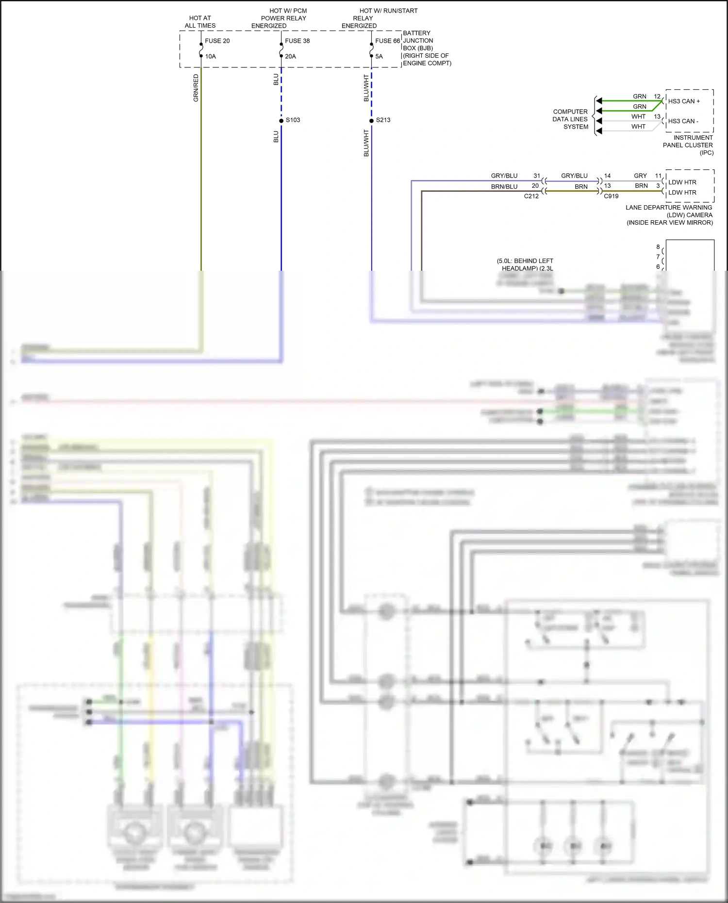 Wiring diagram set- for Ford Mustang VII (2022-2024) (1 of 1)