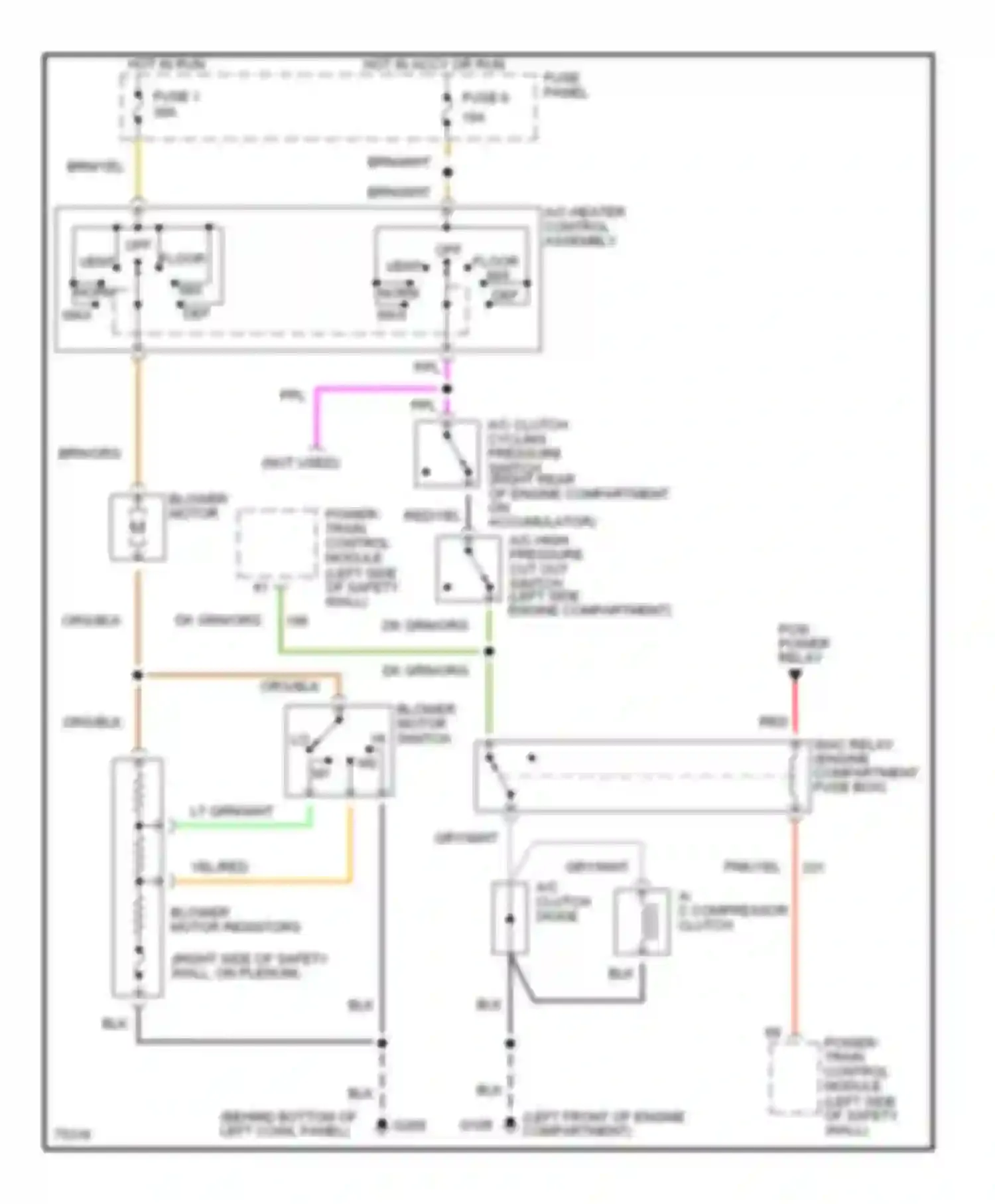 Pickup F150 Ford  (1996-2012): 4.9l, a/c circuit