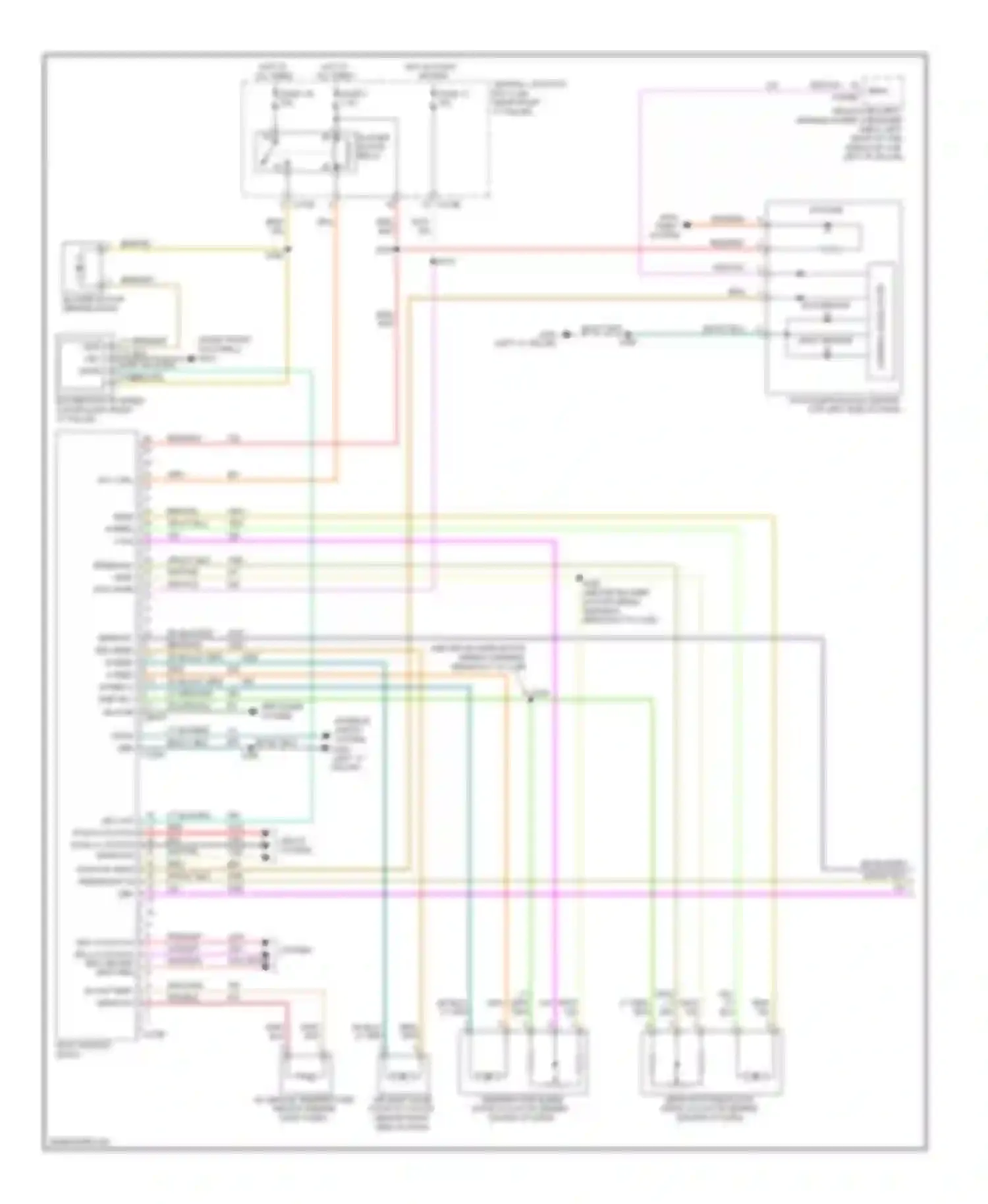 Pickup F150 Ford  (1996-2012): Automatic a/c circuit (1 of 2)