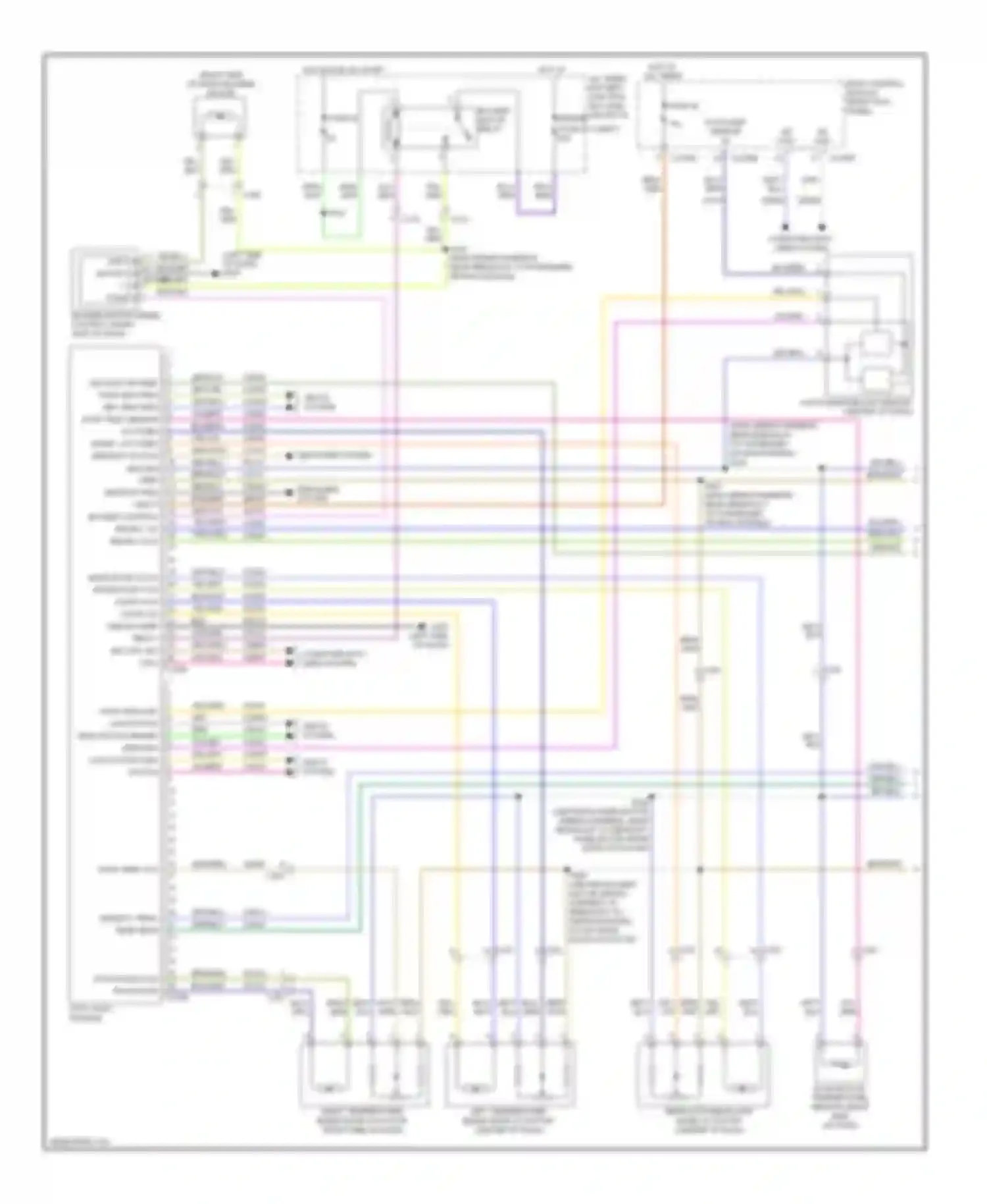 Pickup F150 Ford  (1996-2012): Automatic a/c circuit, with navigation (1 of 3)