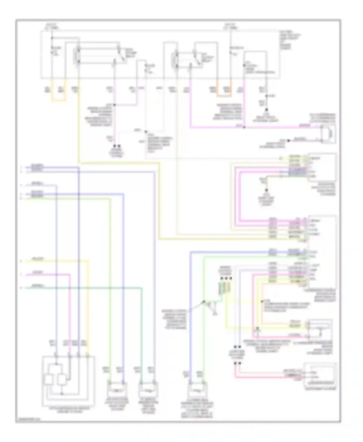 Pickup F150 Ford  (1996-2012): Automatic a/c circuit, with navigation (2 of 2)