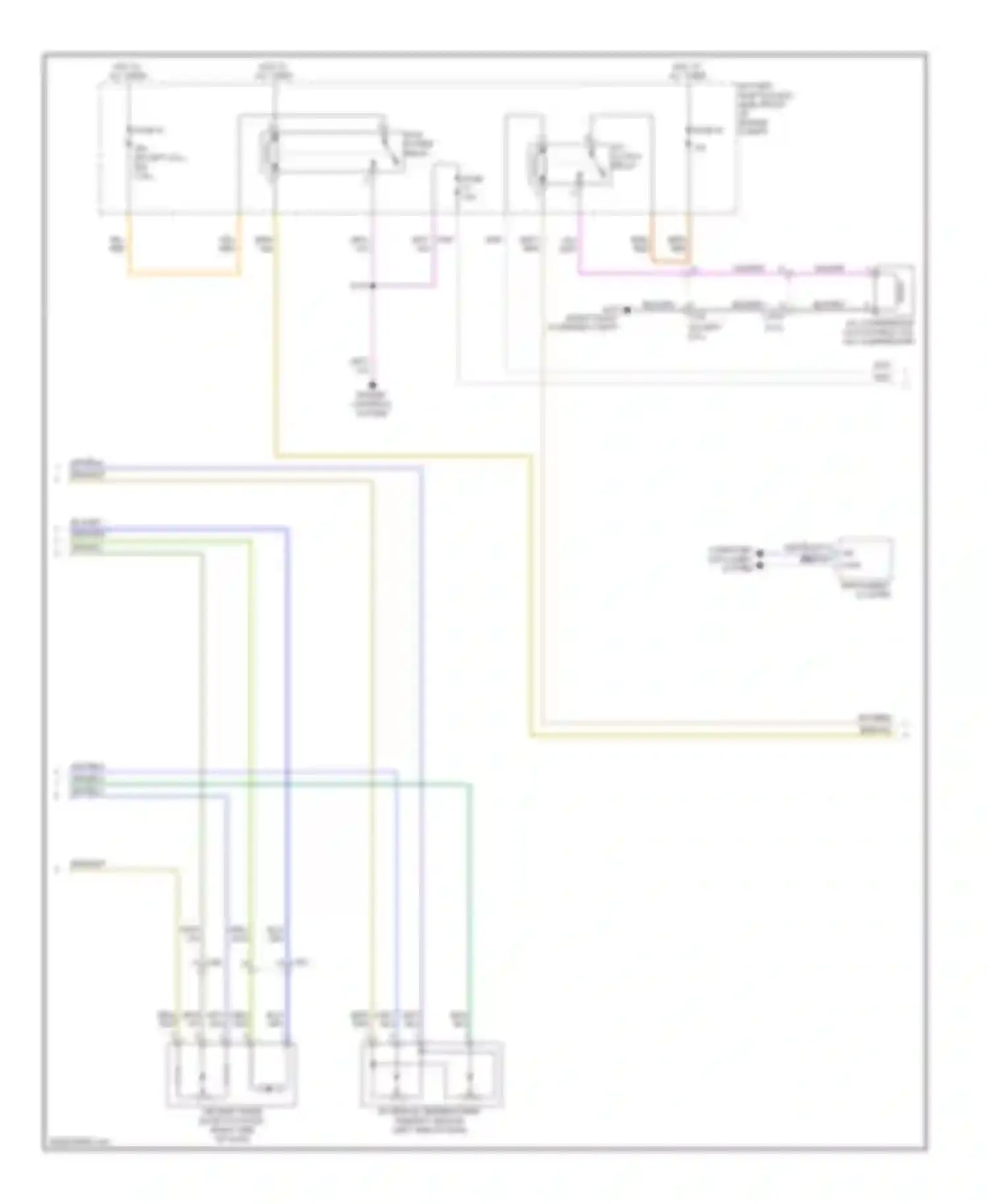 Pickup F150 Ford  (1996-2012): Automatic a/c circuit, with navigation (2 of 3)