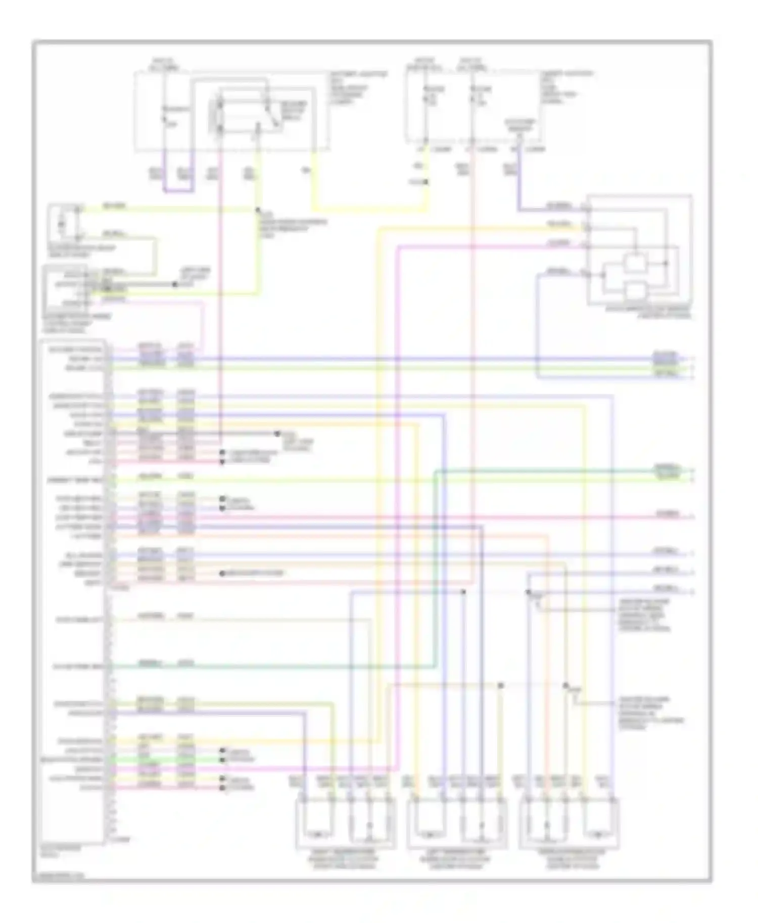 Pickup F150 Ford  (1996-2012): Automatic a/c circuit, without navigation (1 of 2)