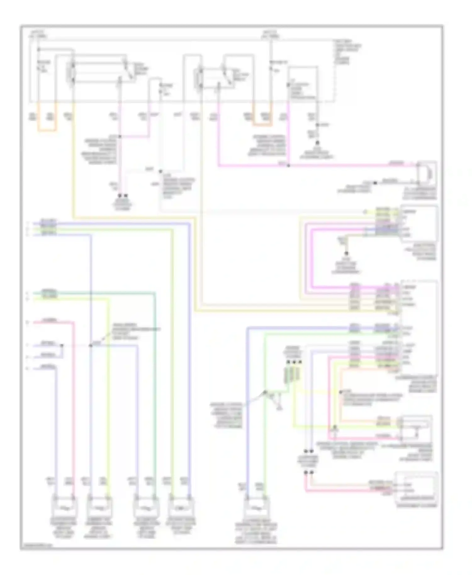 Pickup F150 Ford  (1996-2012): Automatic a/c circuit, without navigation (2 of 2)