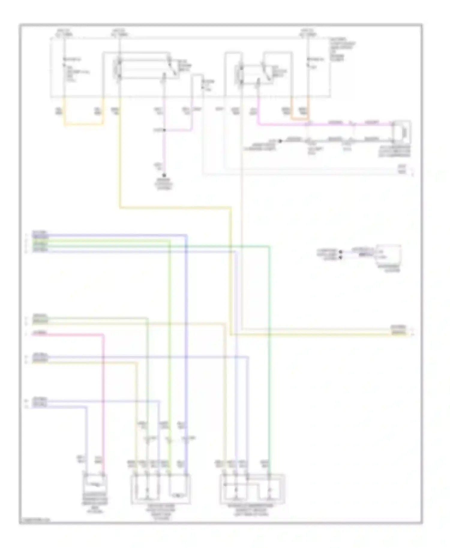 Pickup F150 Ford  (1996-2012): Manual a/c circuit (2 of 3)