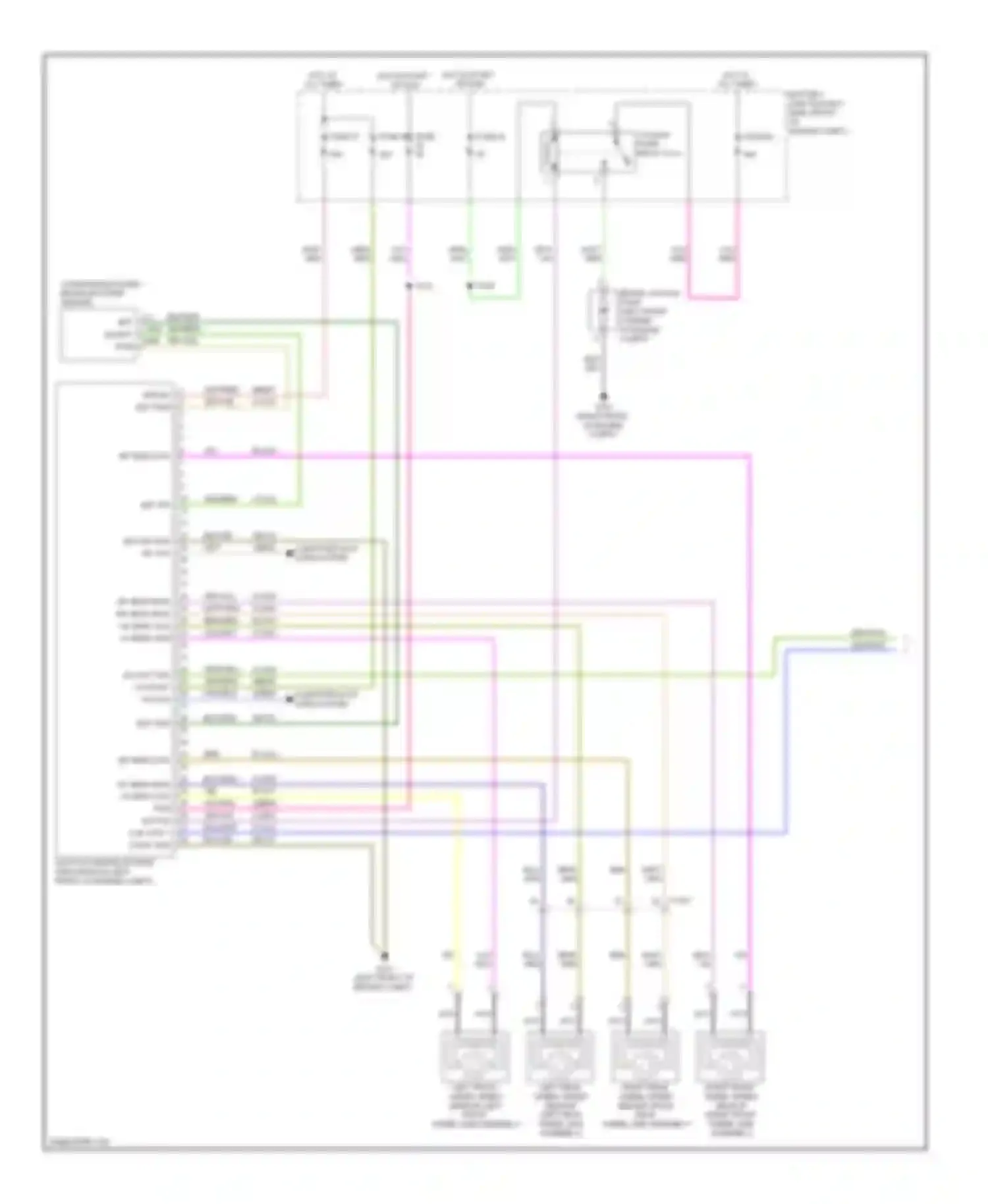 Pickup F150 Ford  (1996-2012): Anti-lock brakes circuit (1 of 2)