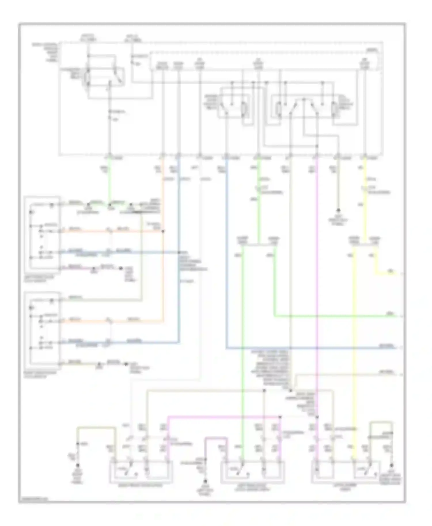 Pickup F150 Ford  (1996-2012): Forced entry circuit (1 of 2)