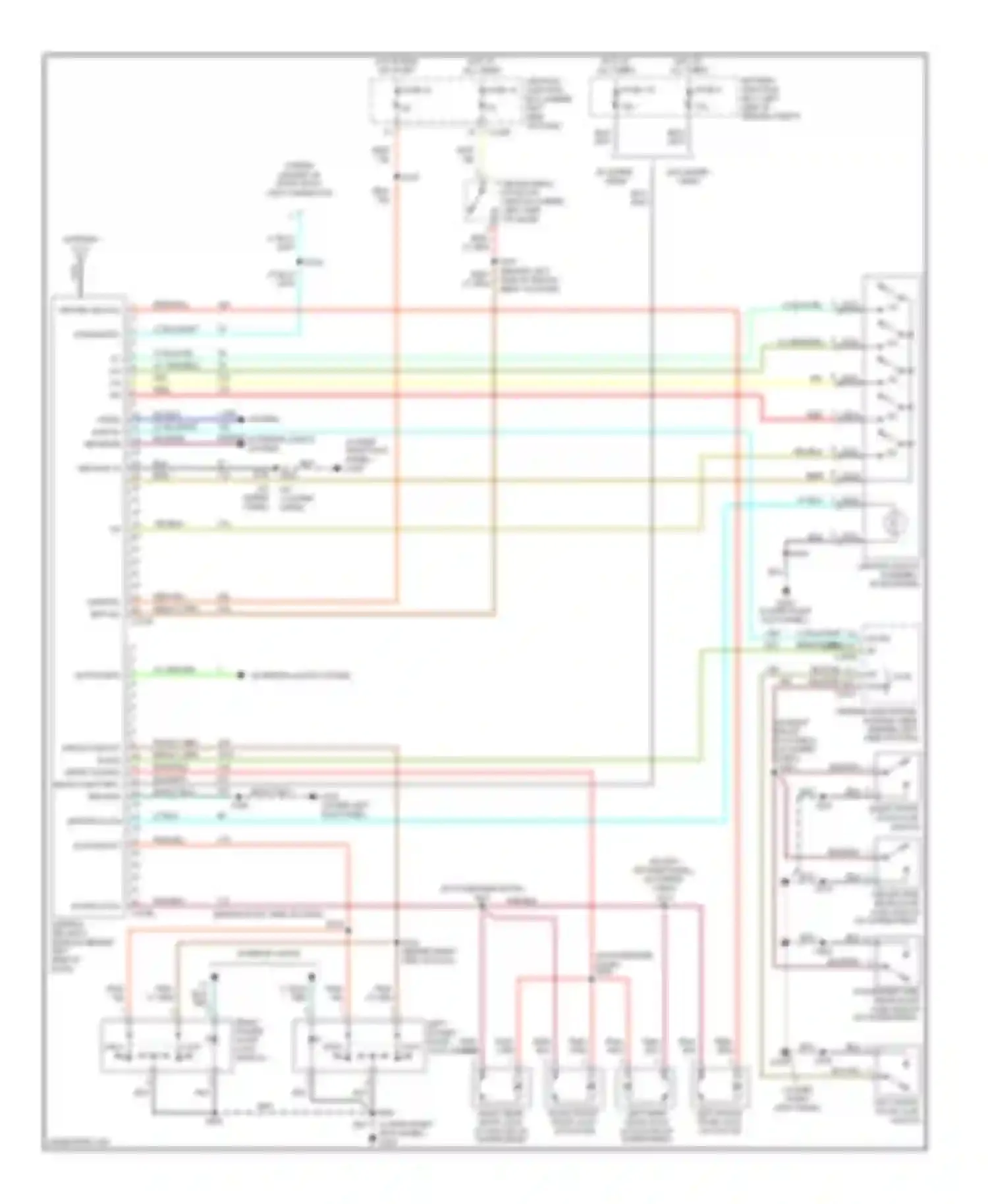 Pickup F150 Ford  (1996-2012): Forced entry circuit, with analog keypad
