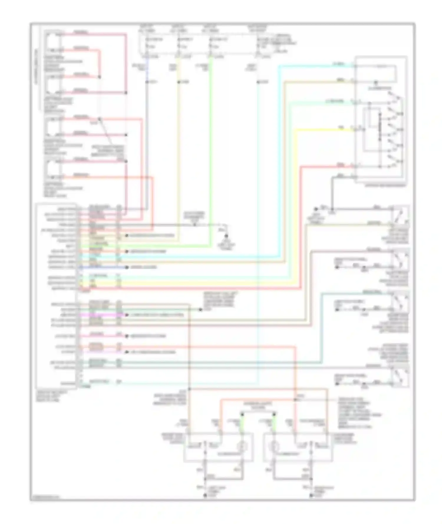 Pickup F150 Ford  (1996-2012): Forced entry circuit