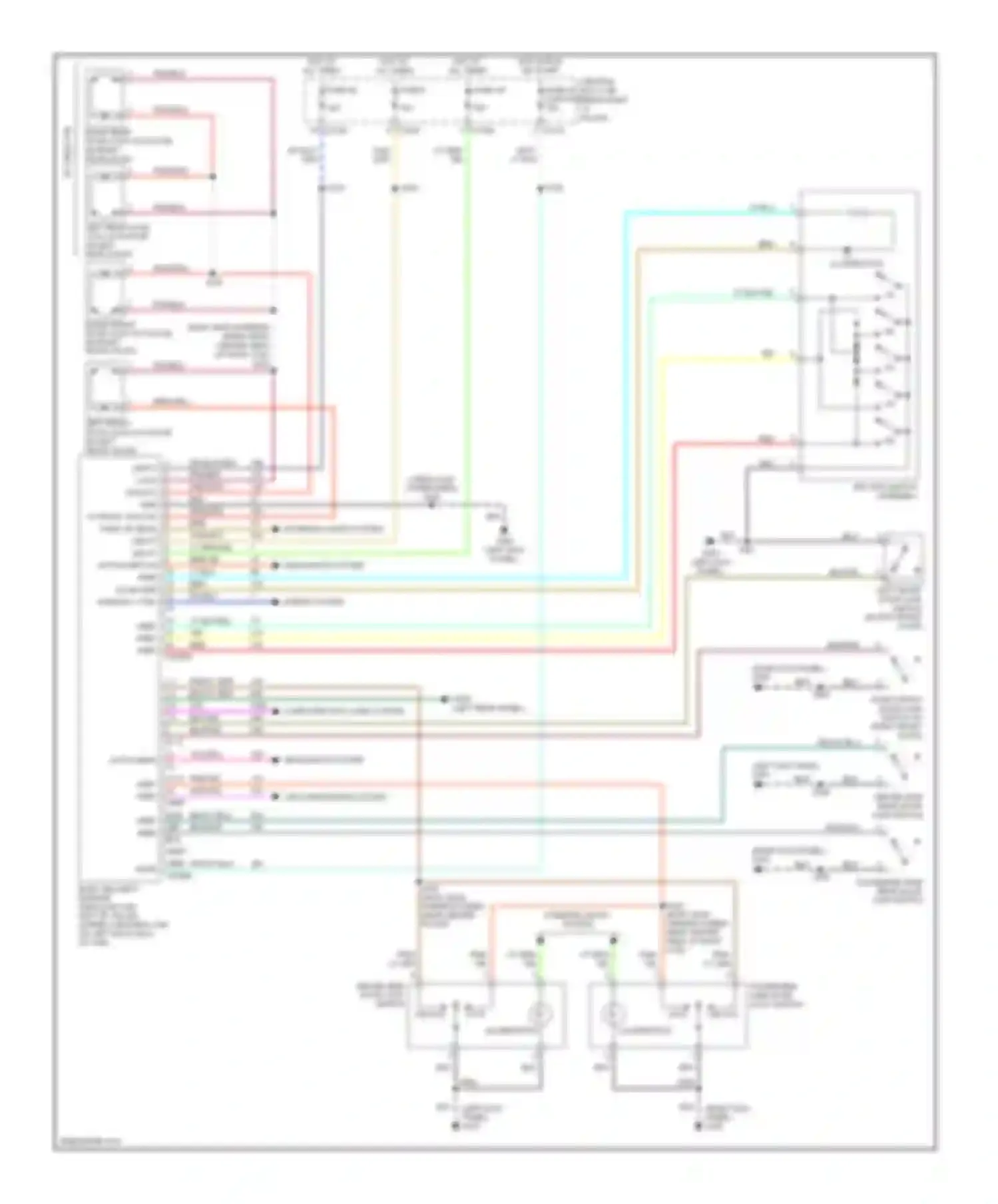 Pickup F150 Ford  (1996-2012): Body control modules circuit