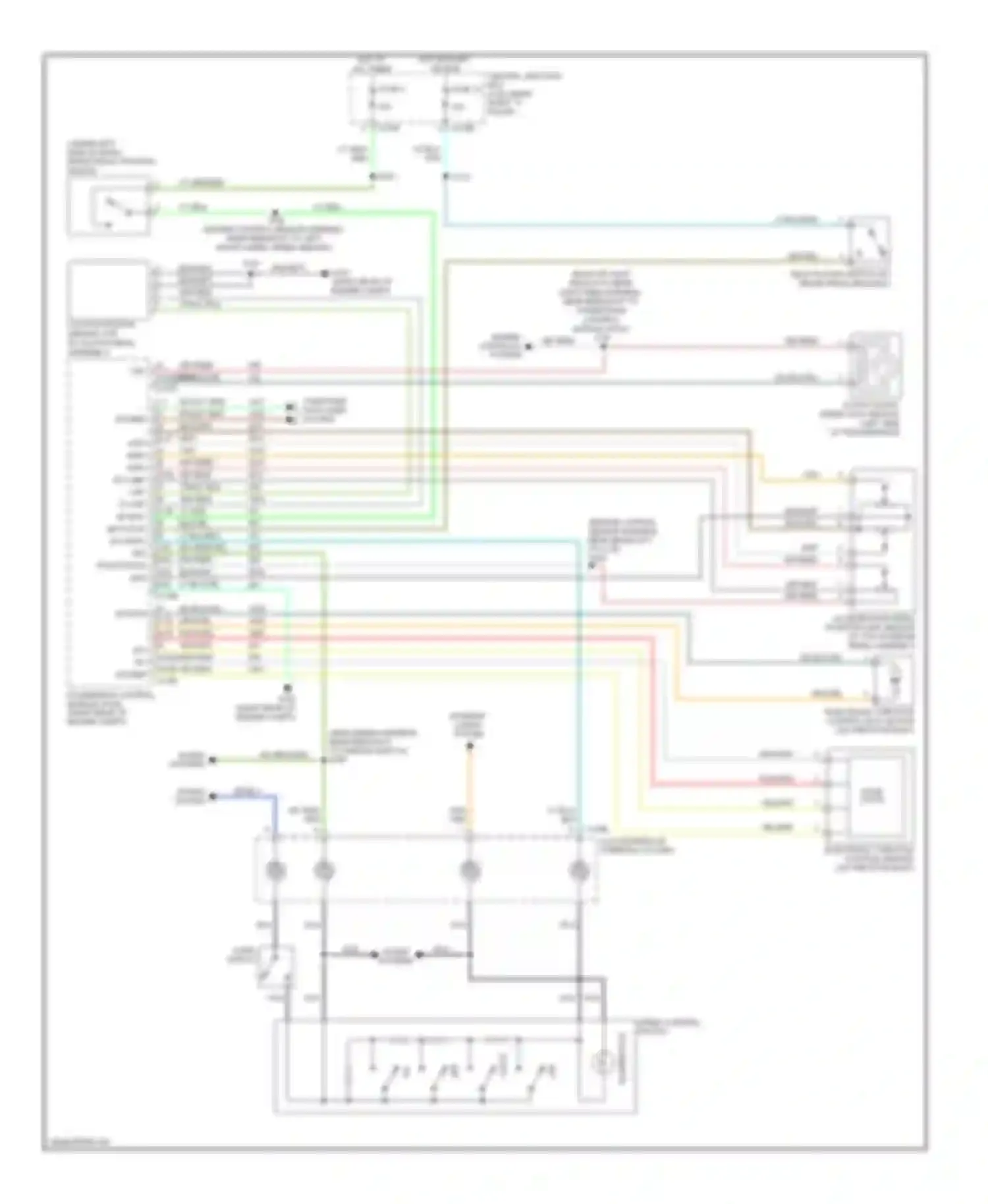 Pickup F150 Ford  (1996-2012): 5.4l, cruise control circuit