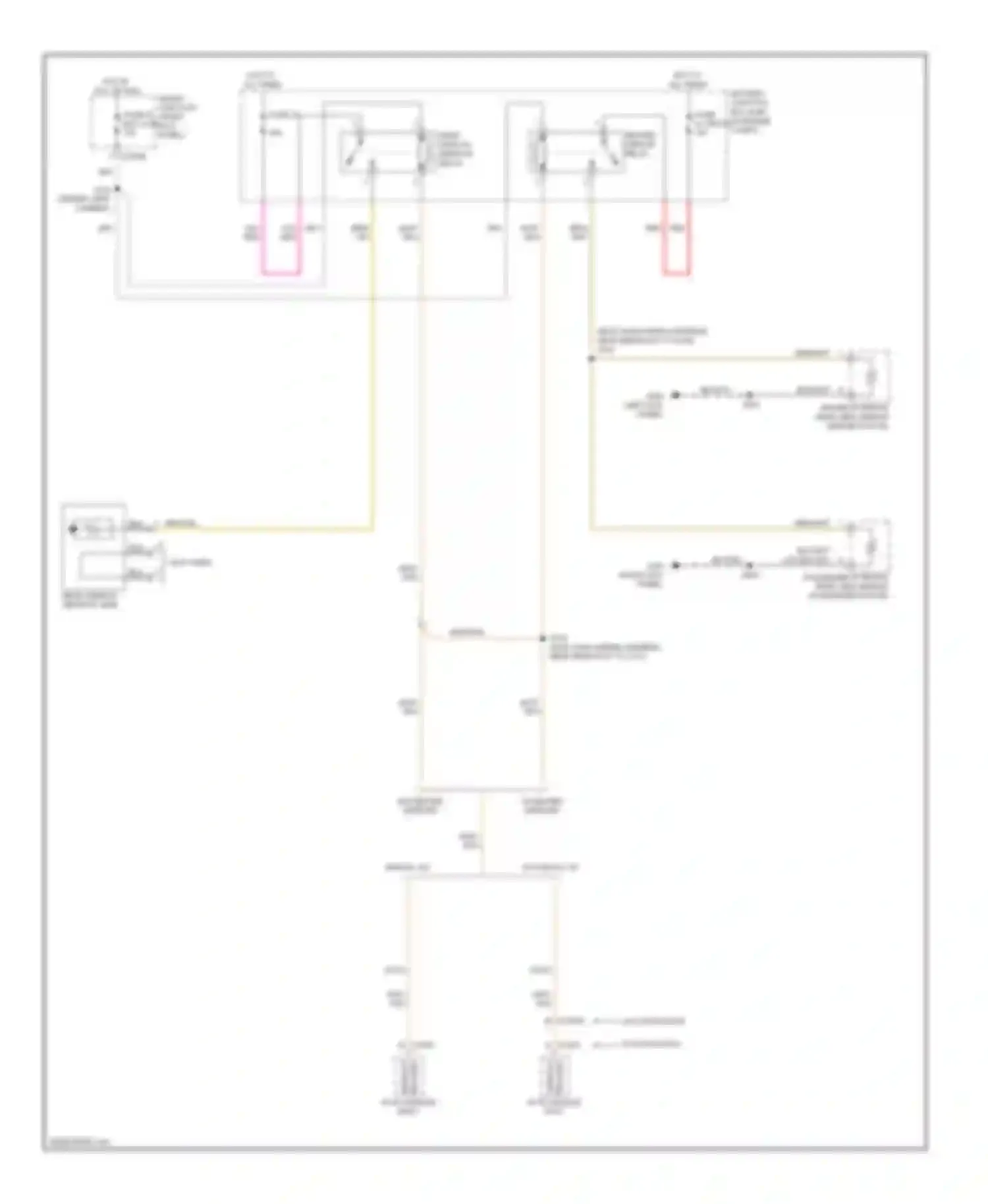 Pickup F150 Ford  (1996-2012): Defoggers circuit, regular cab