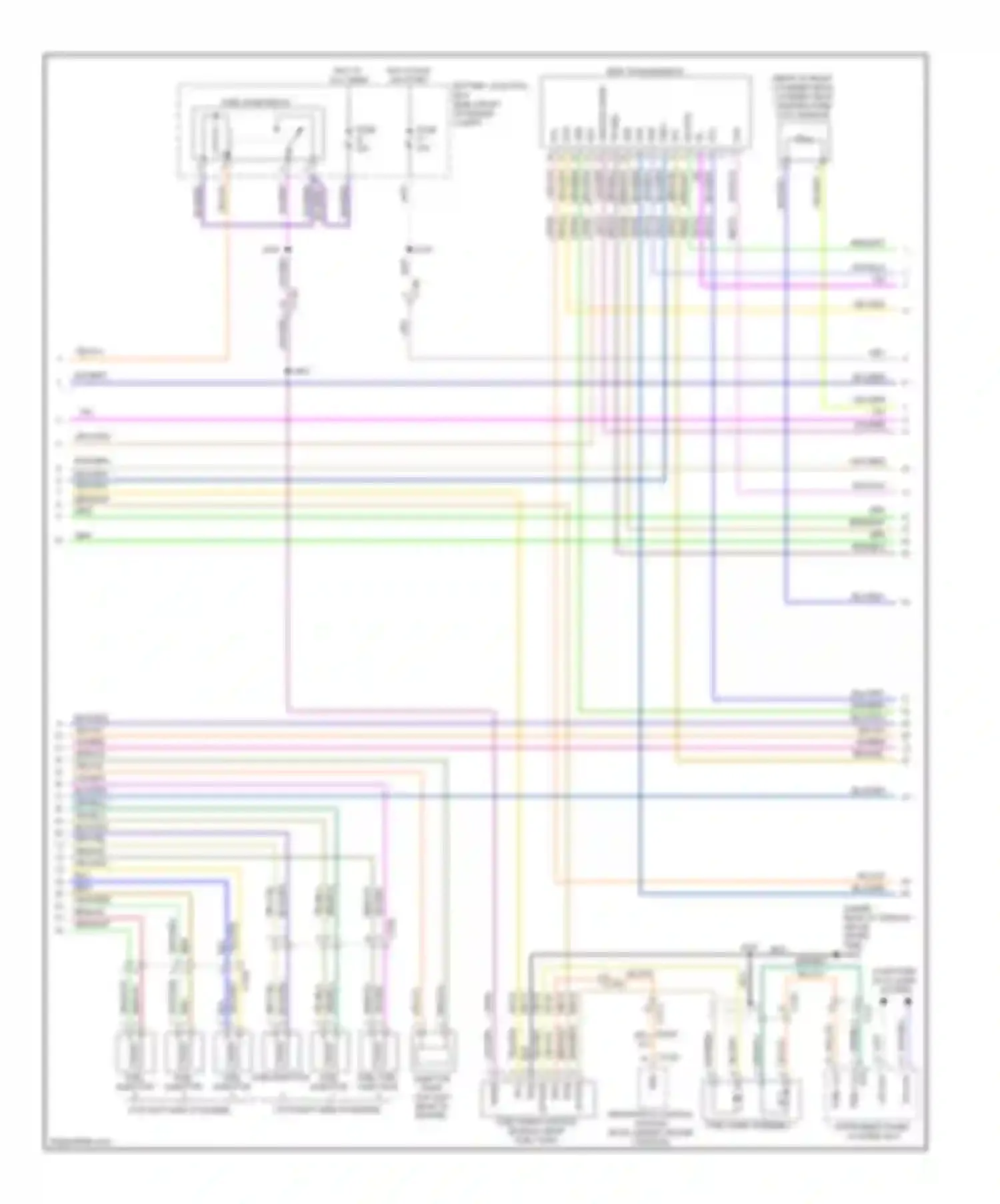 Pickup F150 Ford  (1996-2012): Wiring diagram engine performance 3.5l (4 of 6)