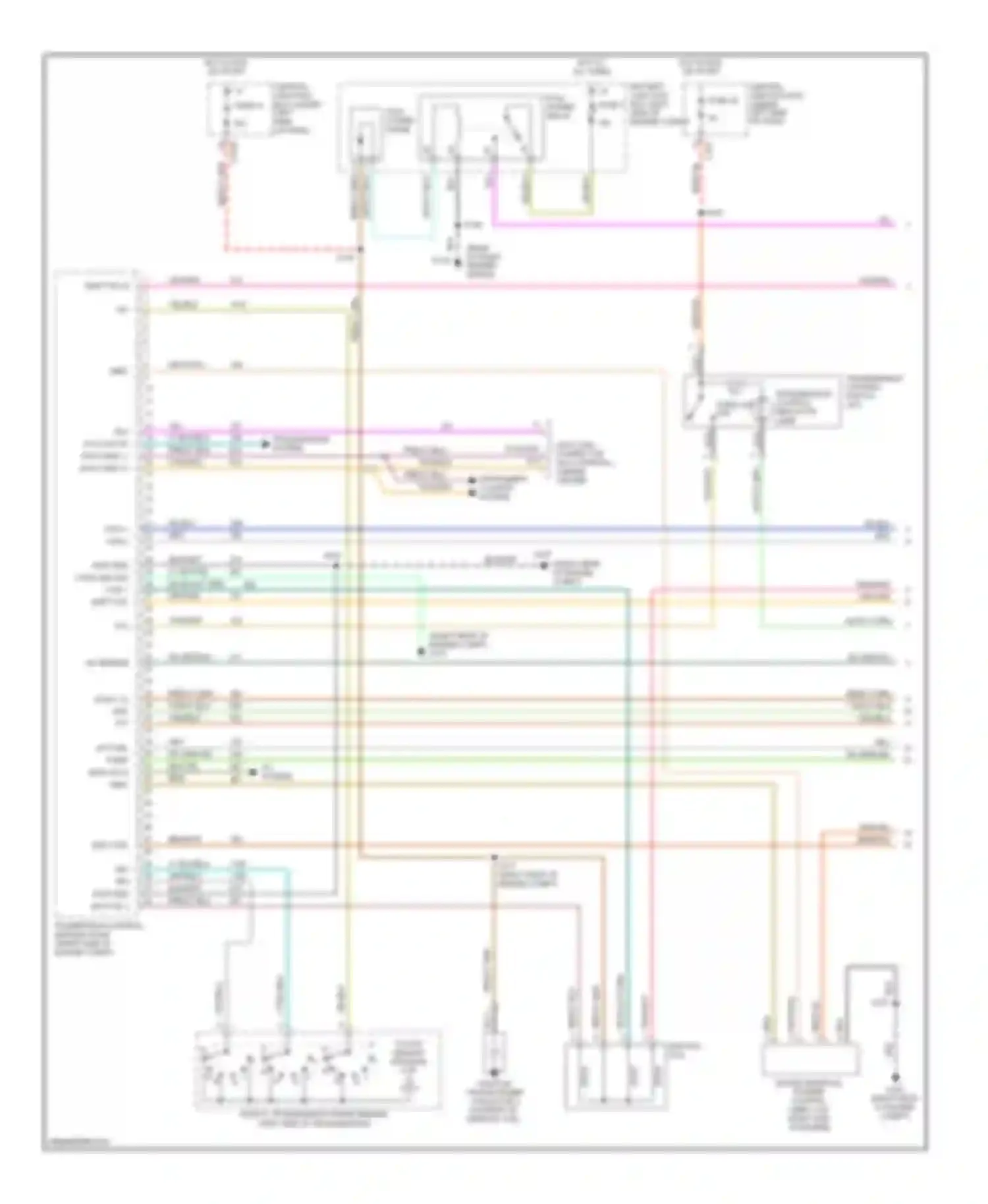Pickup F150 Ford  (1996-2012): Wiring diagram engine performance 4.2l (1 of 4)