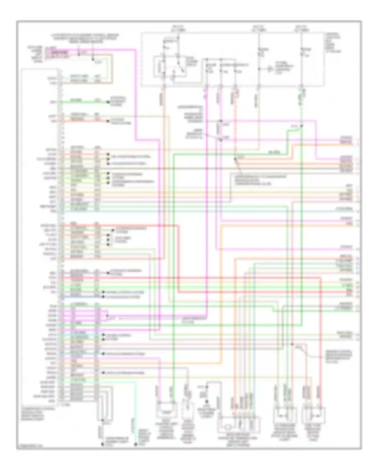 Pickup F150 Ford  (1996-2012): Wiring diagram engine performance 4.2l (1 of 6)