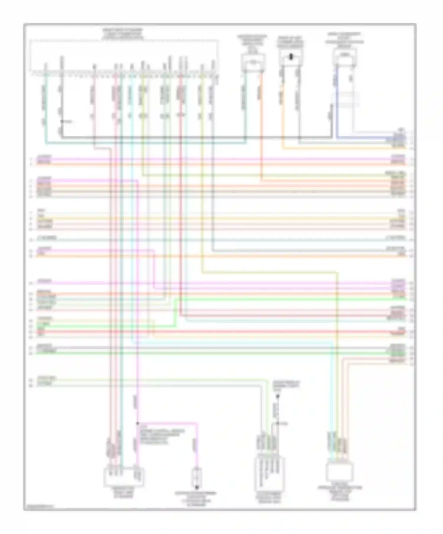 Pickup F150 Ford  (1996-2012): Wiring diagram engine performance 4.2l (2 of 6)