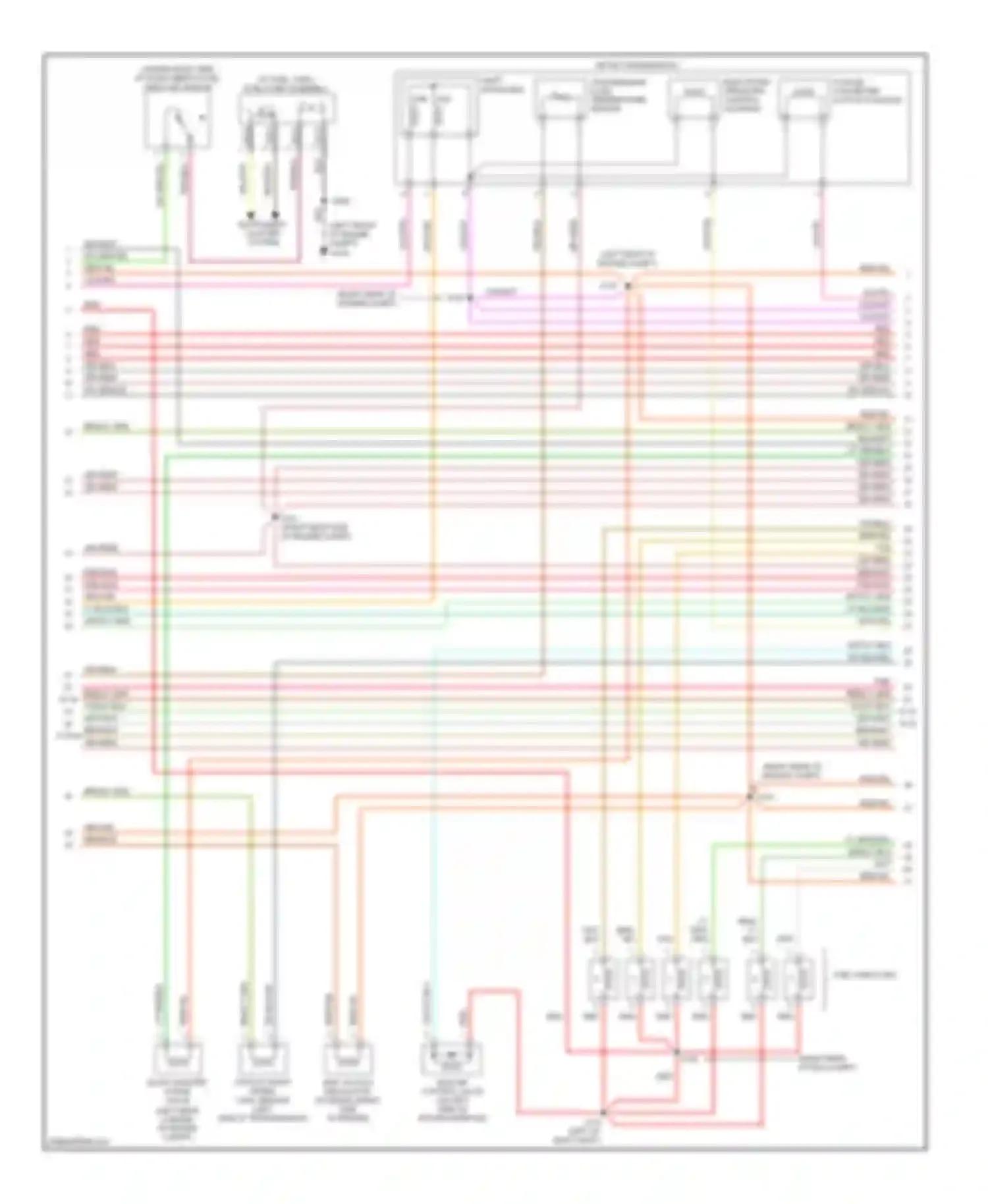Pickup F150 Ford  (1996-2012): Wiring diagram engine performance 4.2l (3 of 4)