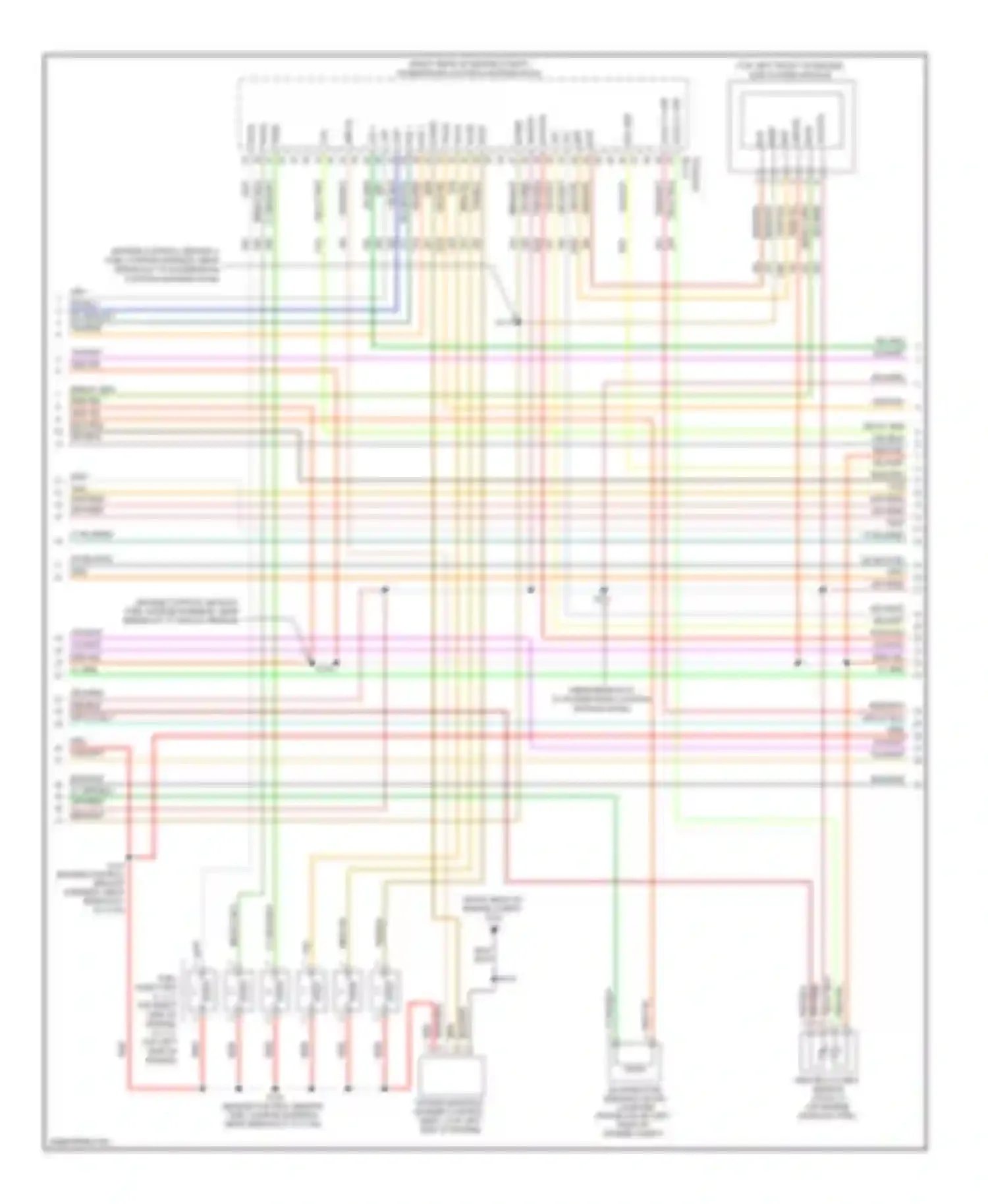 Pickup F150 Ford  (1996-2012): Wiring diagram engine performance 4.2l (3 of 6)