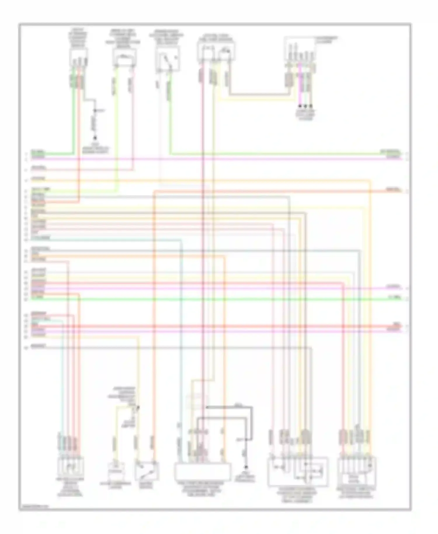 Pickup F150 Ford  (1996-2012): Wiring diagram engine performance 4.2l (4 of 6)