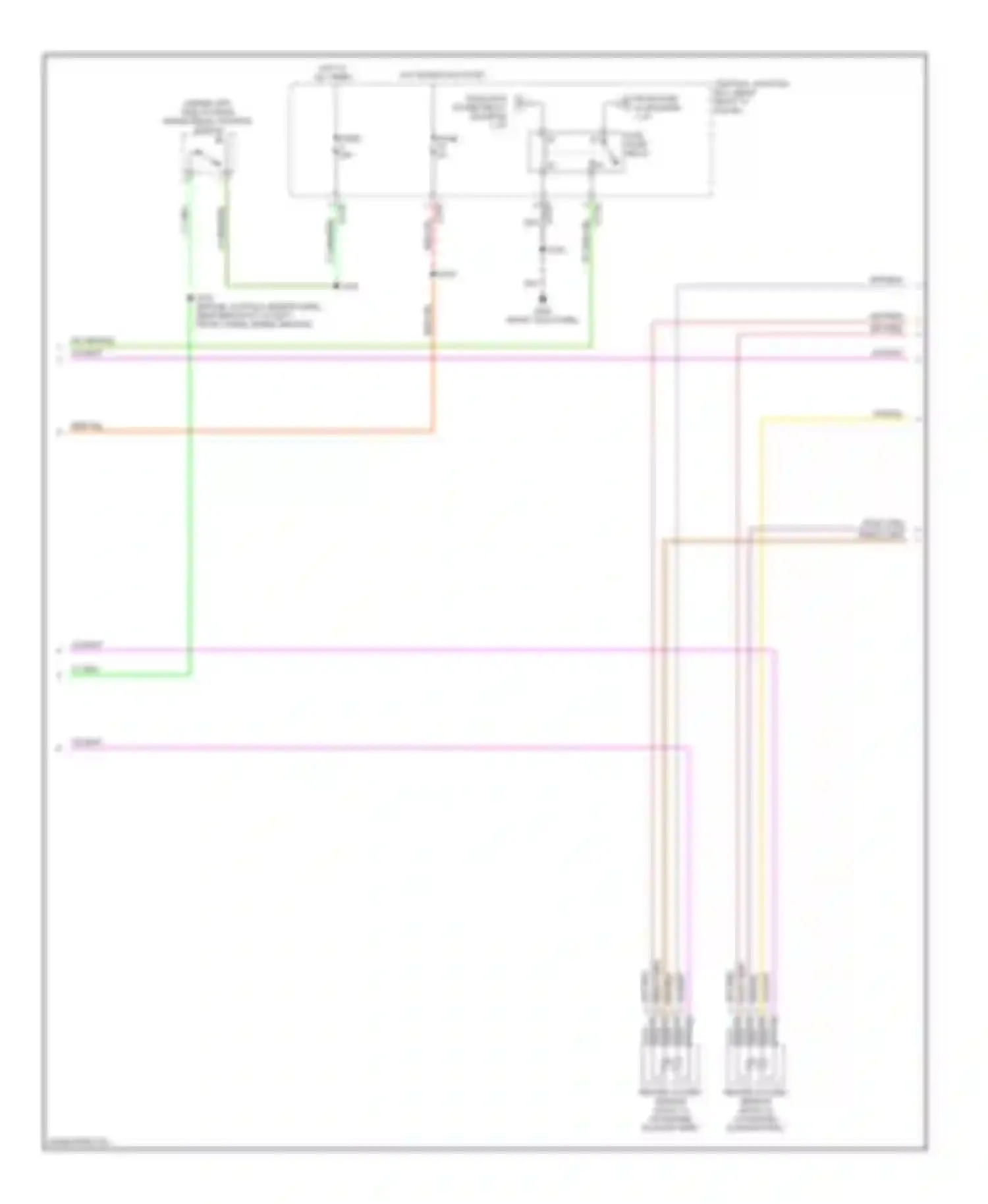Pickup F150 Ford  (1996-2012): Wiring diagram engine performance 4.2l, early production (5 of 6)
