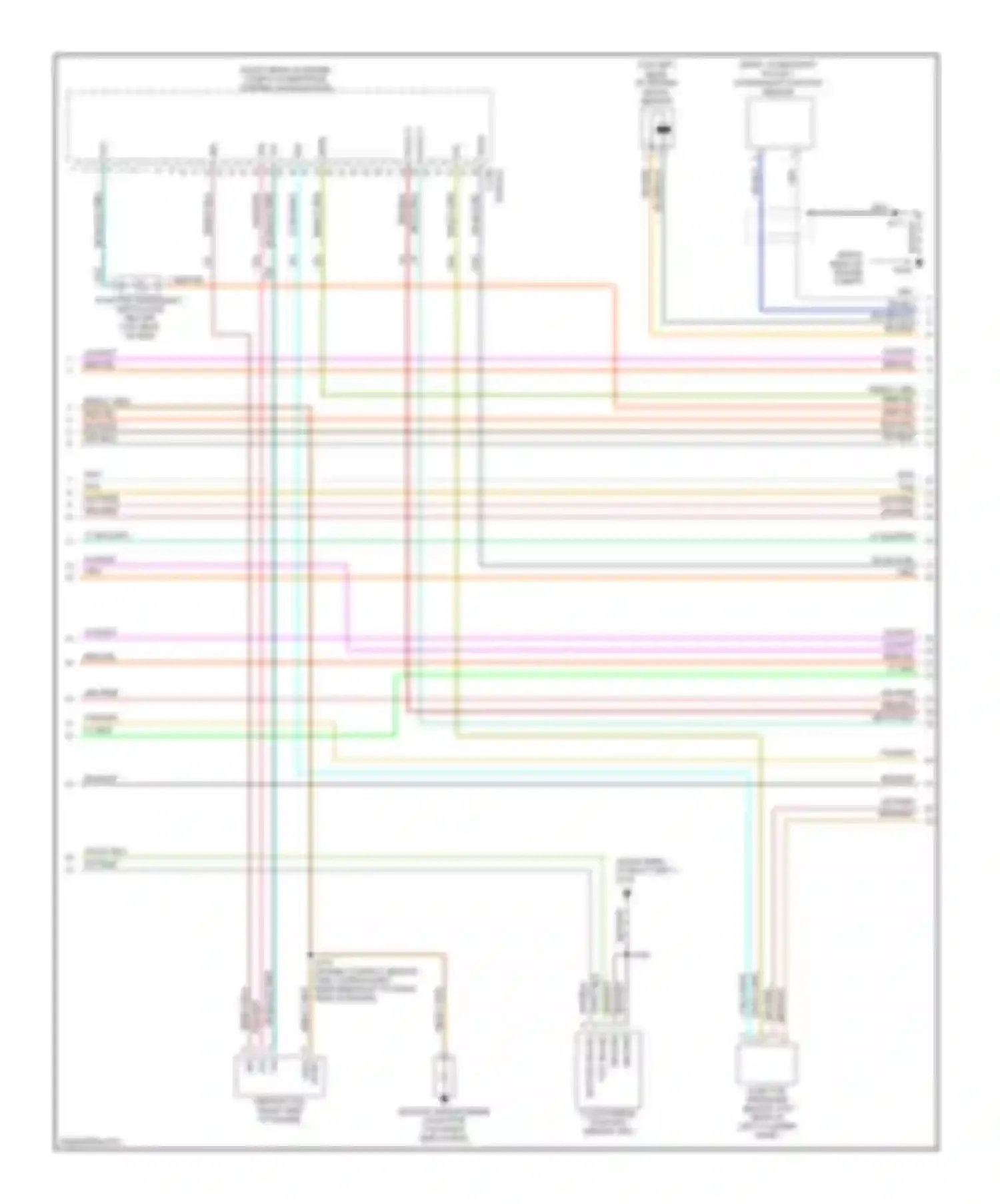 Pickup F150 Ford  (1996-2012): Wiring diagram engine performance 4.2l, late production (2 of 6)