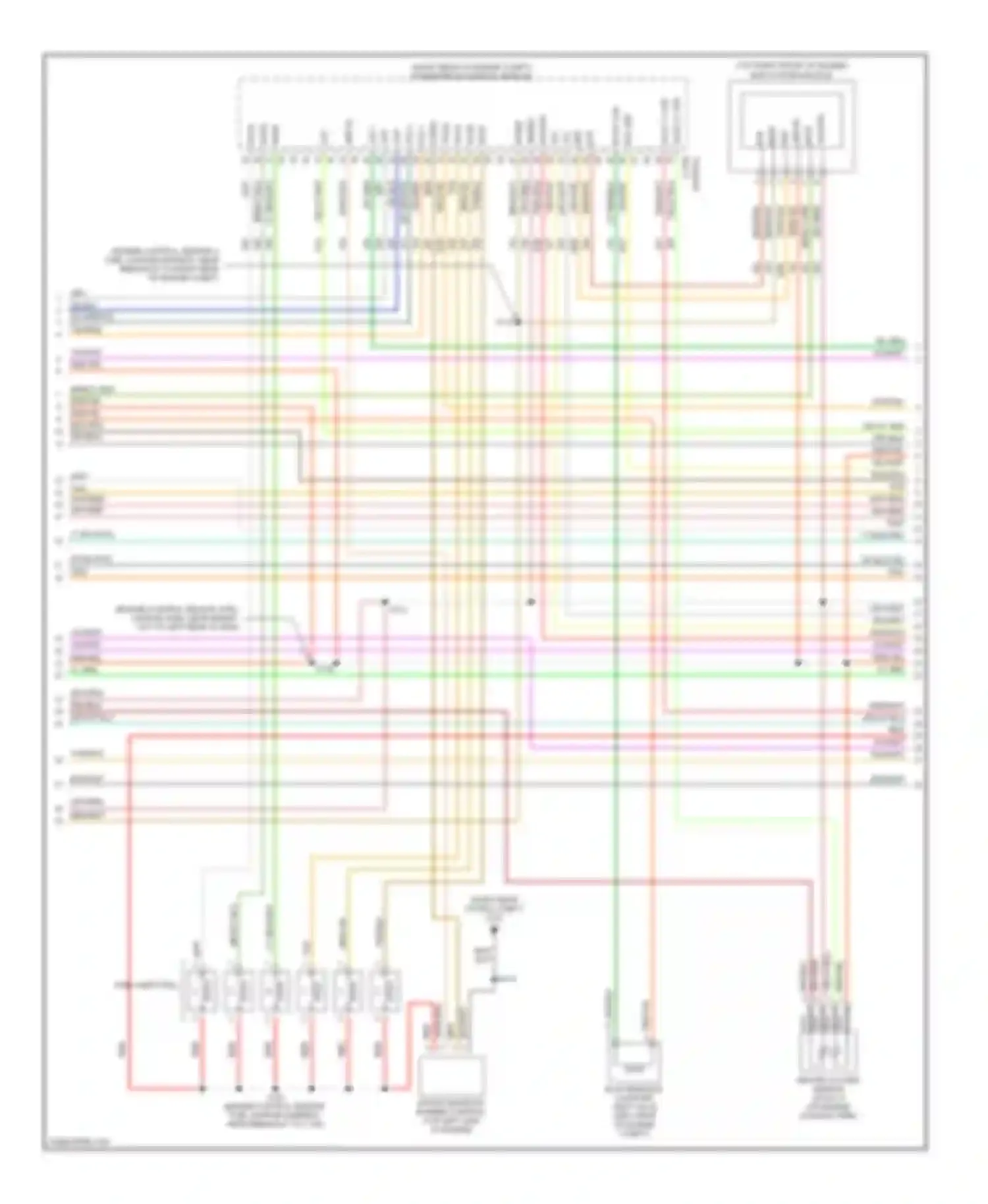 Pickup F150 Ford  (1996-2012): Wiring diagram engine performance 4.2l, late production (3 of 6)