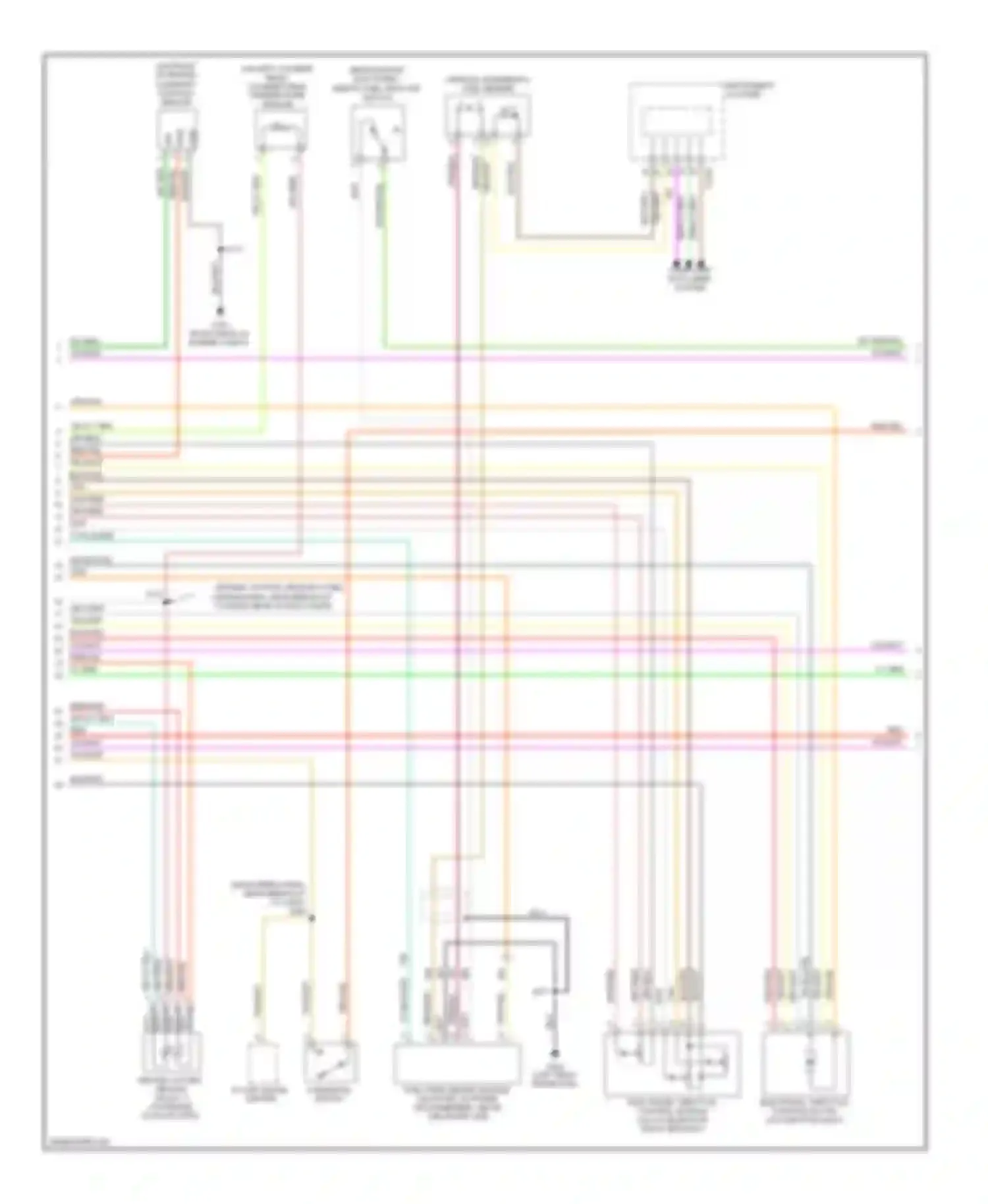 Pickup F150 Ford  (1996-2012): Wiring diagram engine performance 4.2l, late production (4 of 6)