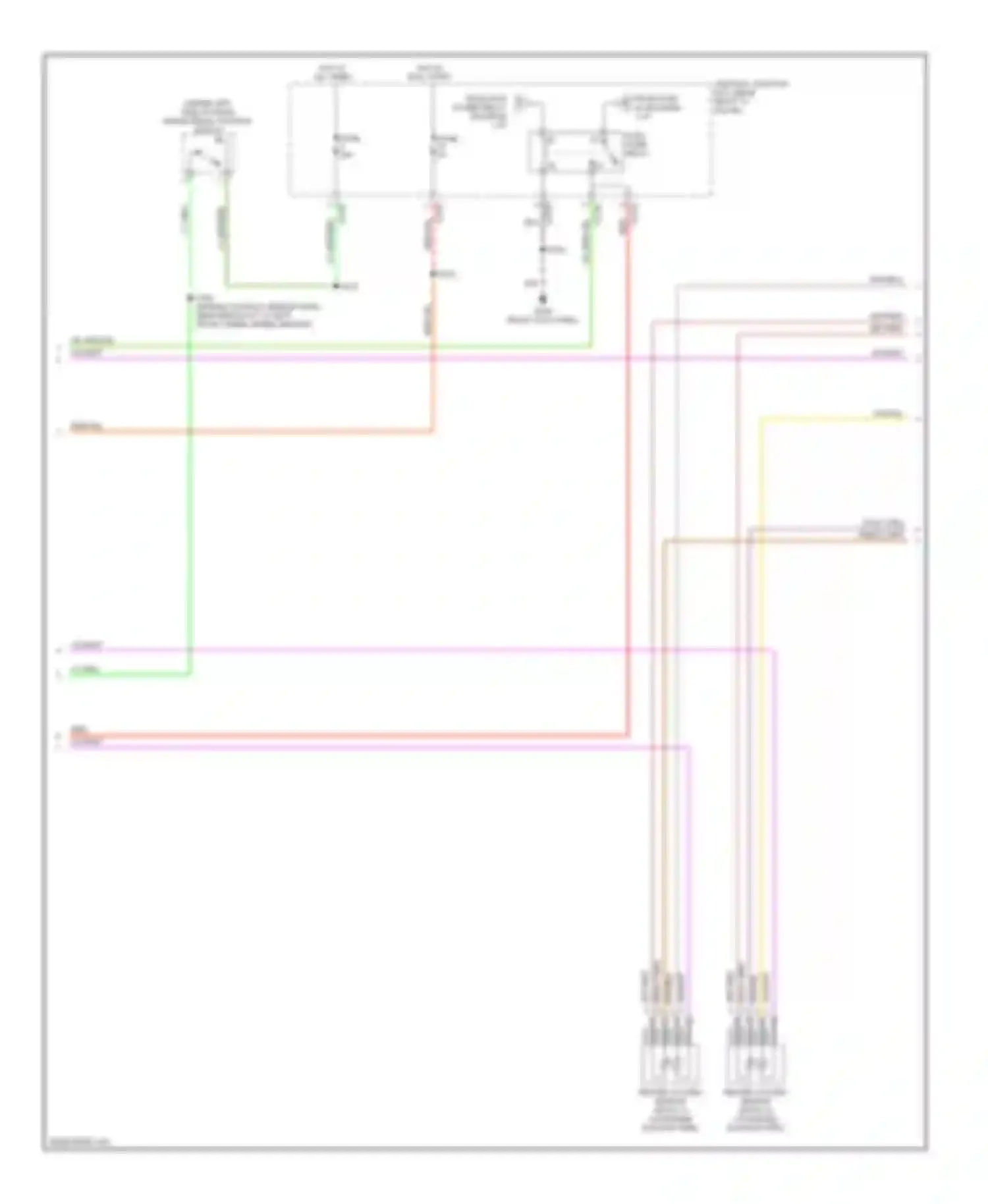 Pickup F150 Ford  (1996-2012): Wiring diagram engine performance 4.2l, late production (5 of 6)