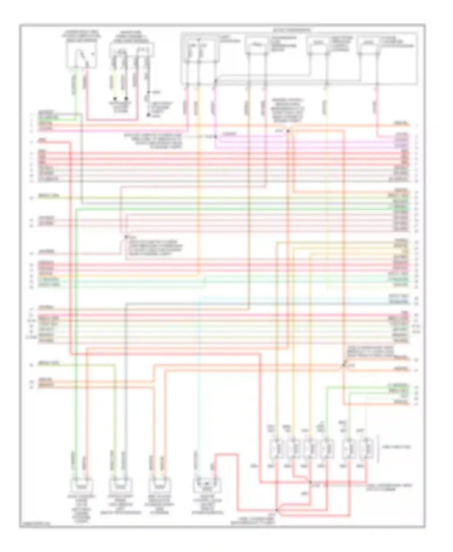 Pickup F150 Ford  (1996-2012): Wiring diagram engine performance 4.2ls (3 of 4)