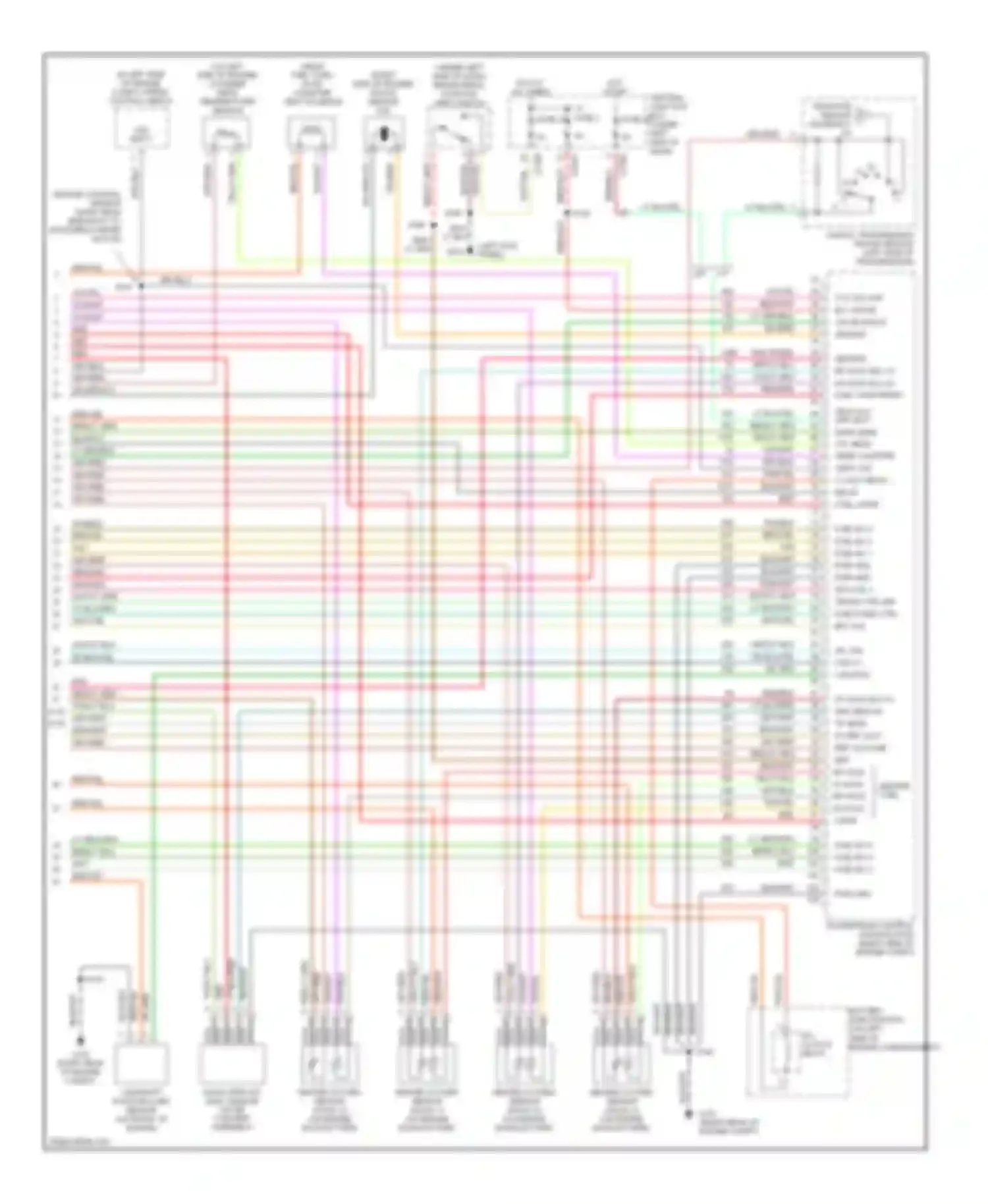 Pickup F150 Ford  (1996-2012): Wiring diagram engine performance 4.2ls (4 of 4)