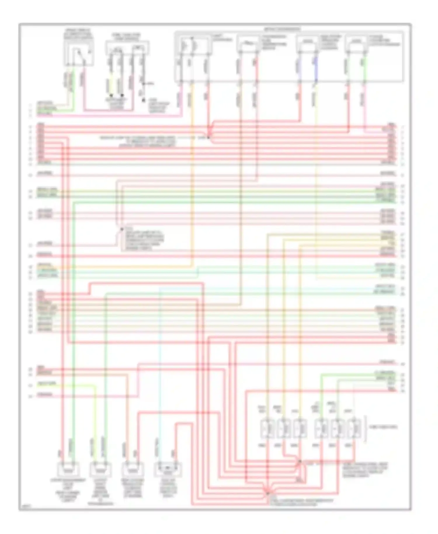 Pickup F150 Ford  (1996-2012): Wiring diagram engine performance 4.2ls, late production (3 of 4)
