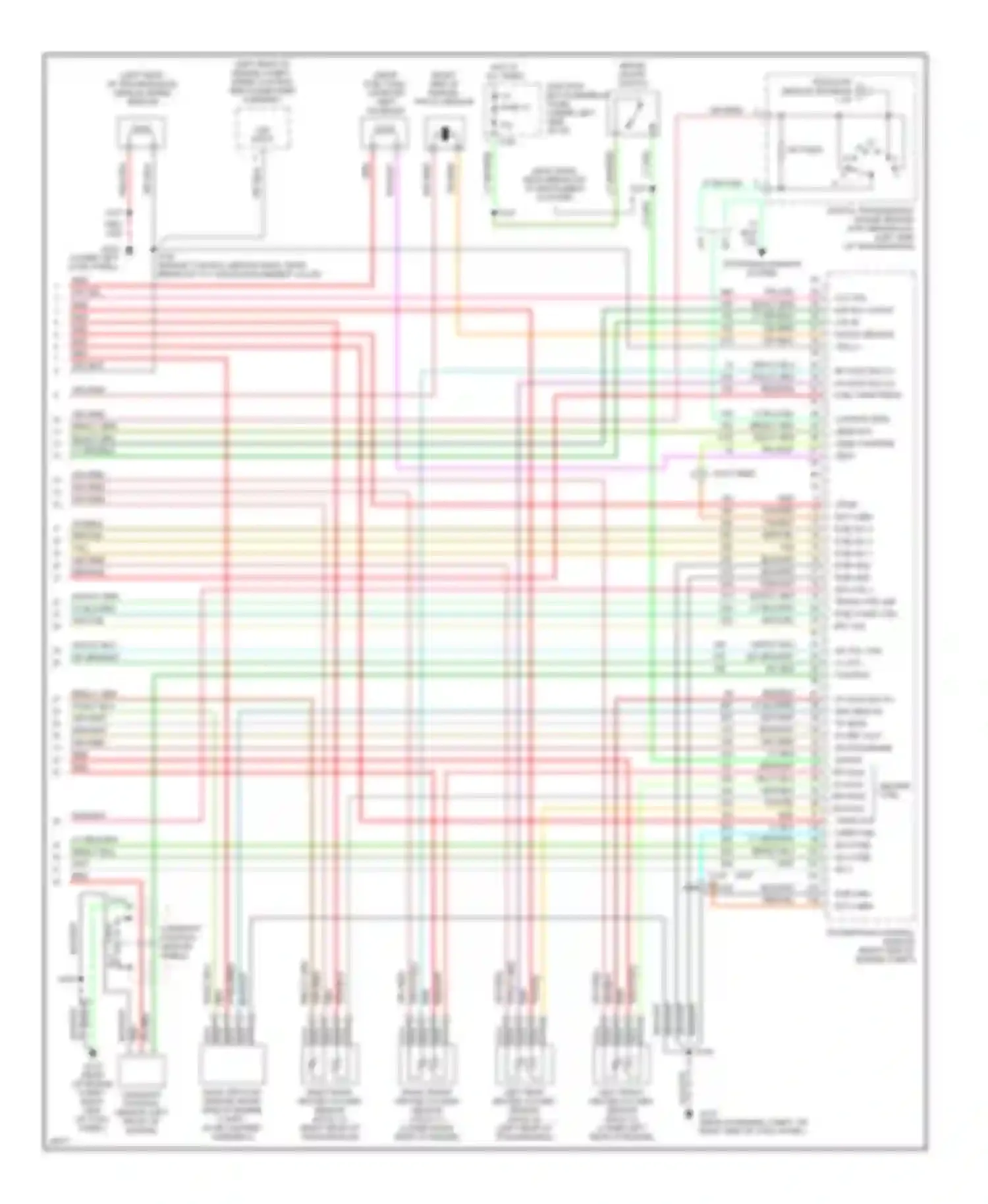 Pickup F150 Ford  (1996-2012): Wiring diagram engine performance 4.2ls, late production (4 of 4)