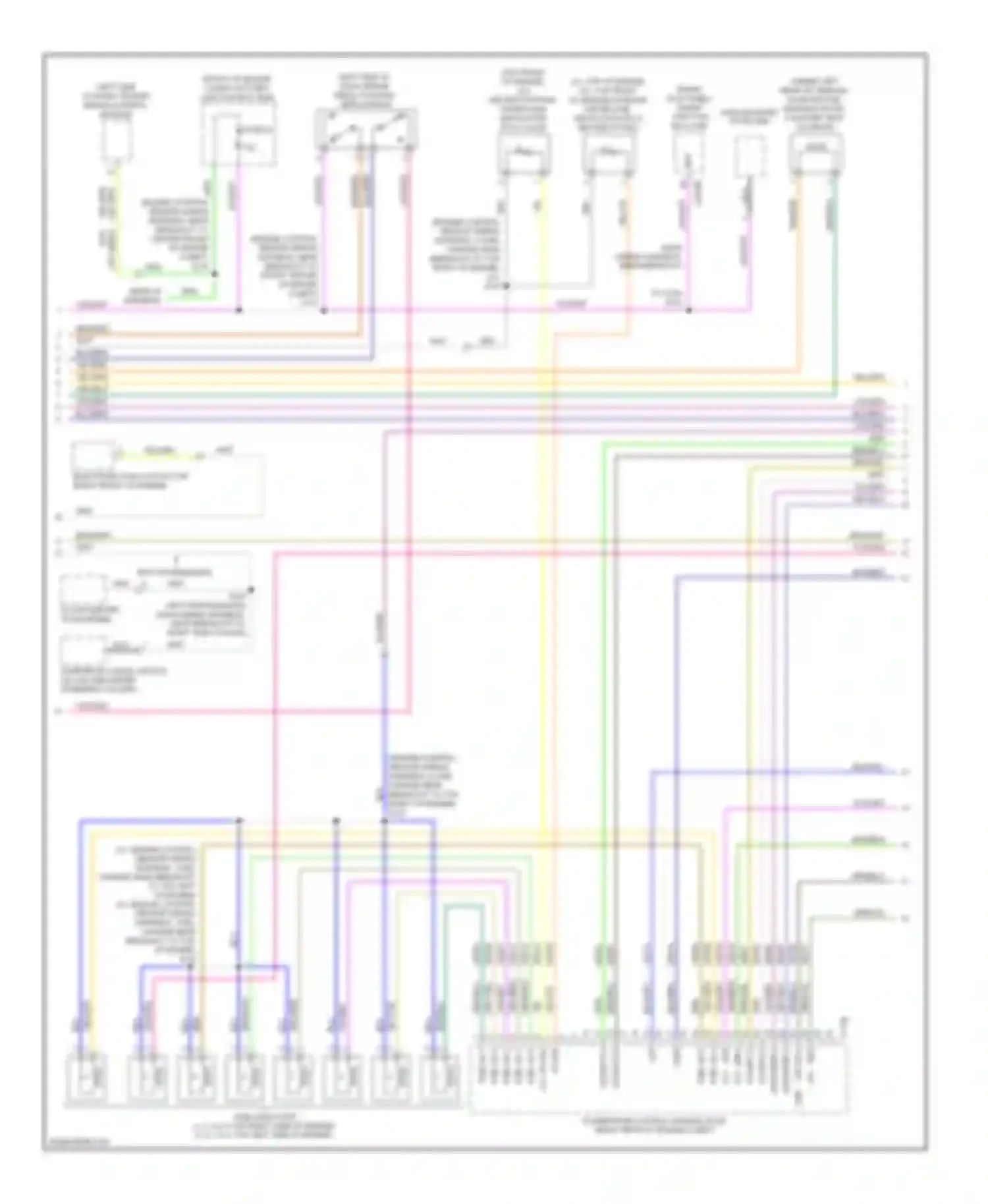 Pickup F150 Ford  (1996-2012): Wiring diagram engine performance 4.6l (2 of 5)