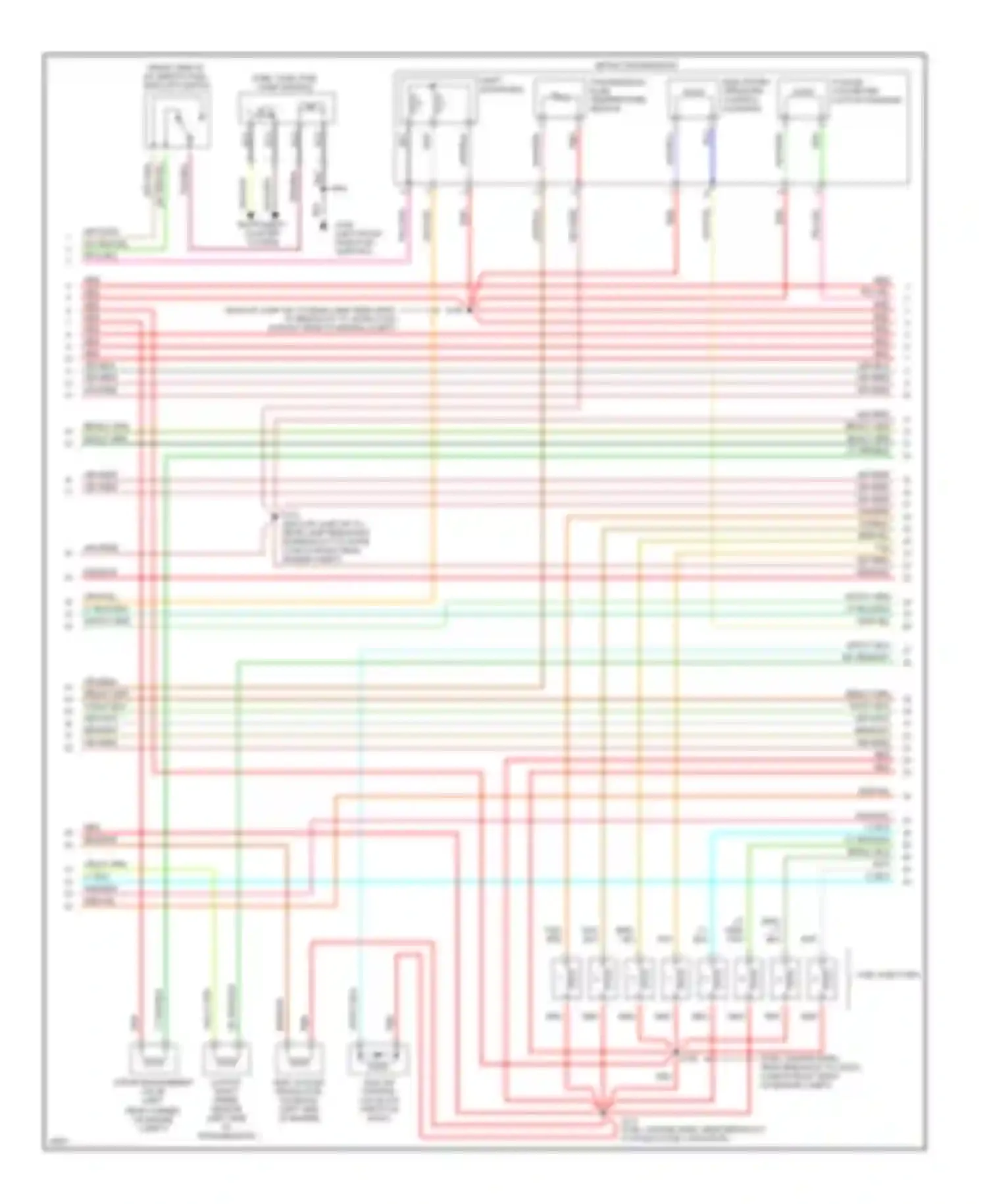Pickup F150 Ford  (1996-2012): Wiring diagram engine performance 4.6ls, late production (3 of 4)