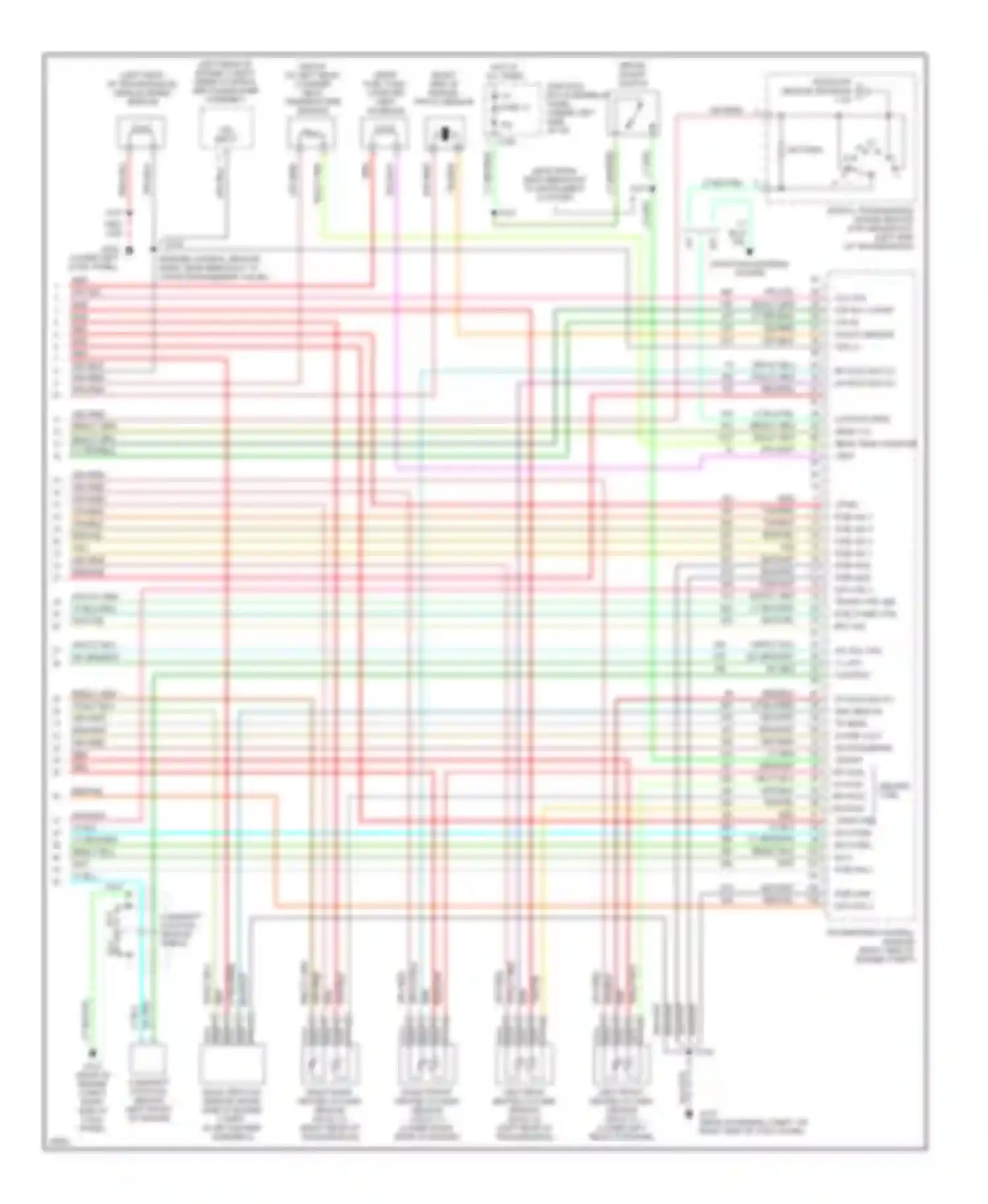 Pickup F150 Ford  (1996-2012): Wiring diagram engine performance 4.6ls, late production (4 of 4)