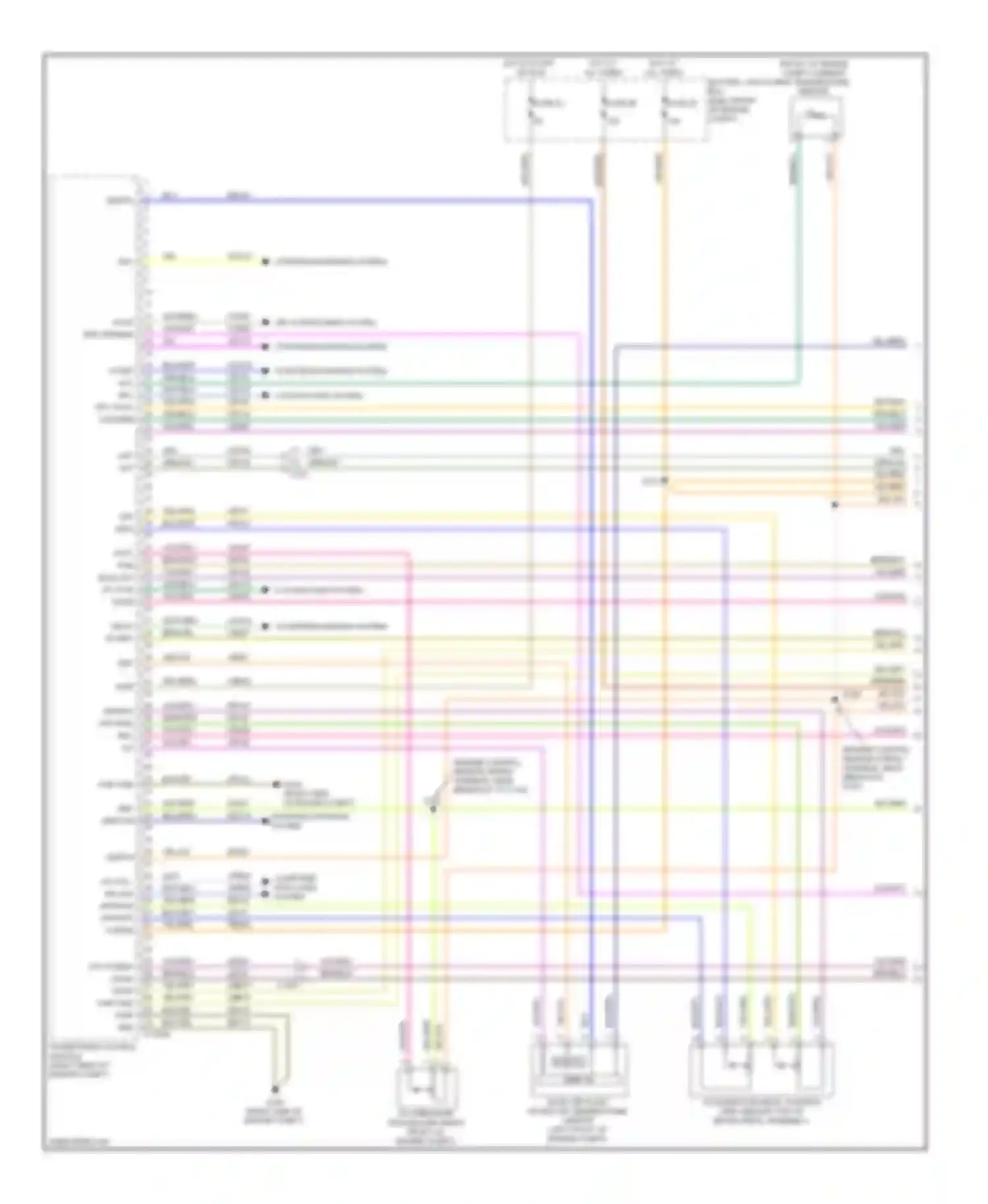 Pickup F150 Ford  (1996-2012): Wiring diagram engine performance 5.0l flex fuel (1 of 6)