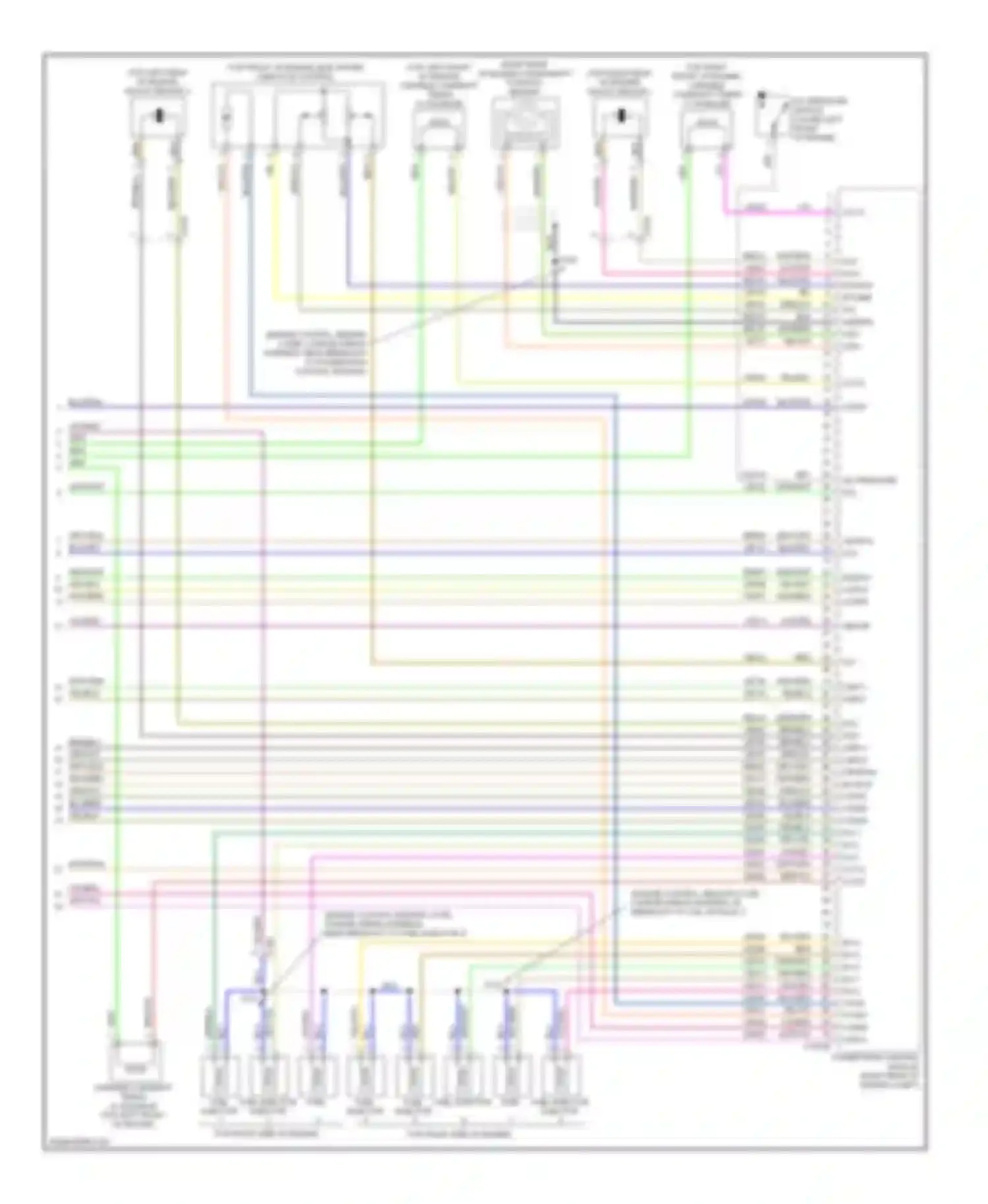 Pickup F150 Ford  (1996-2012): Wiring diagram engine performance 5.0l flex fuel (6 of 6)