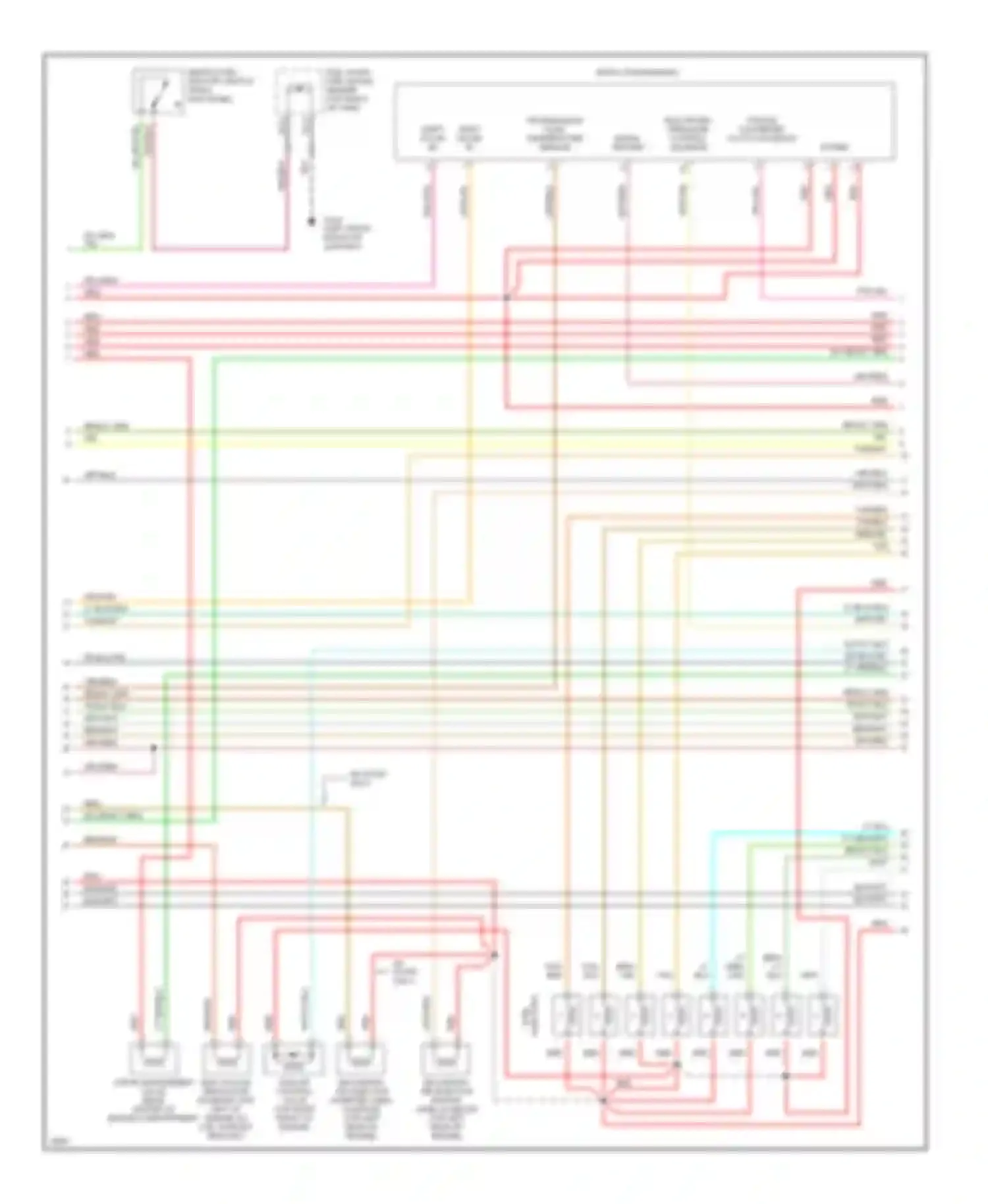 Pickup F150 Ford  (1996-2012): Wiring diagram engine performance 5.0ls, with 4r70w transmission (3
of 4)