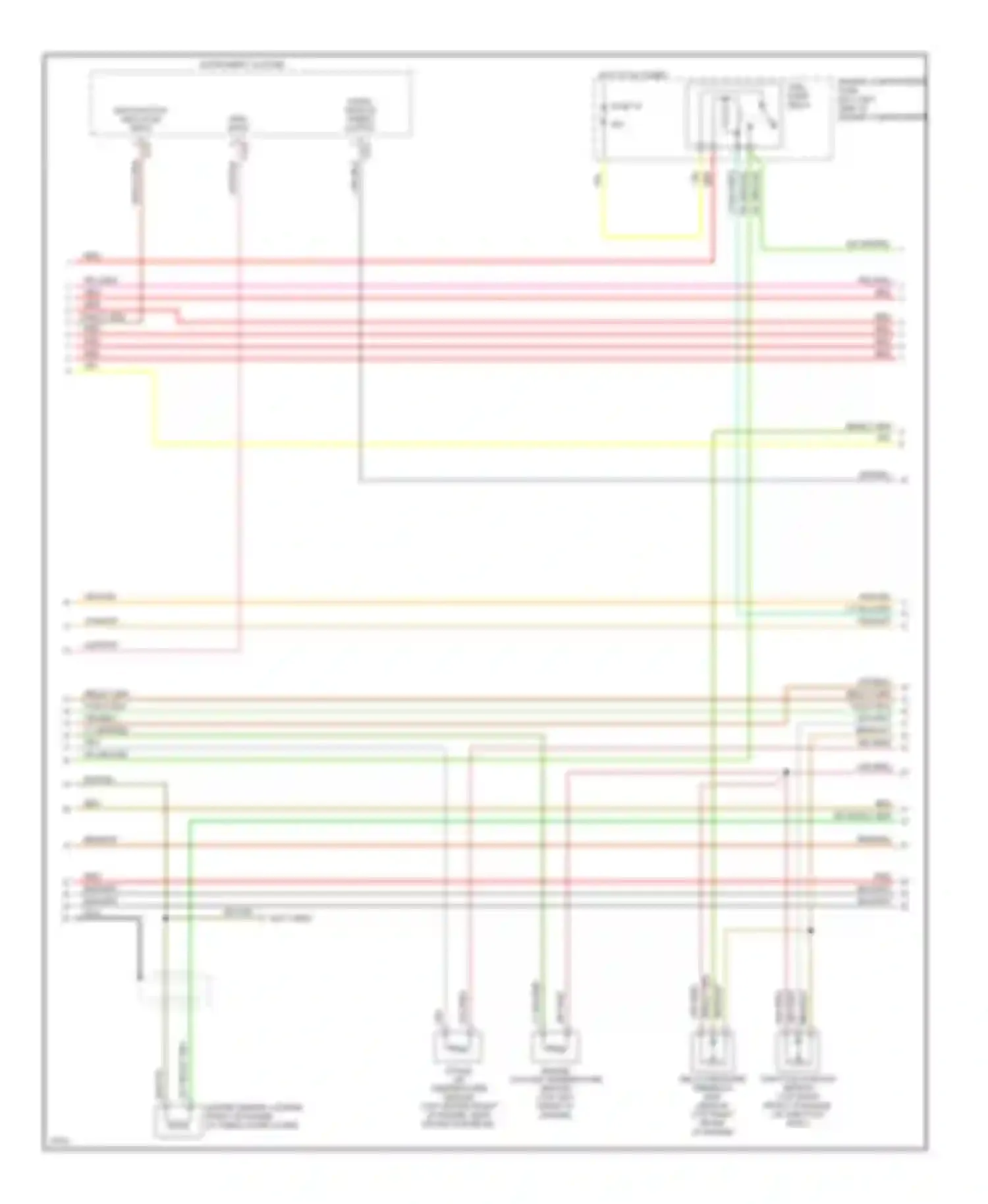 Pickup F150 Ford  (1996-2012): Wiring diagram engine performance 5.0ls, with e4od transmission (2 of
4)